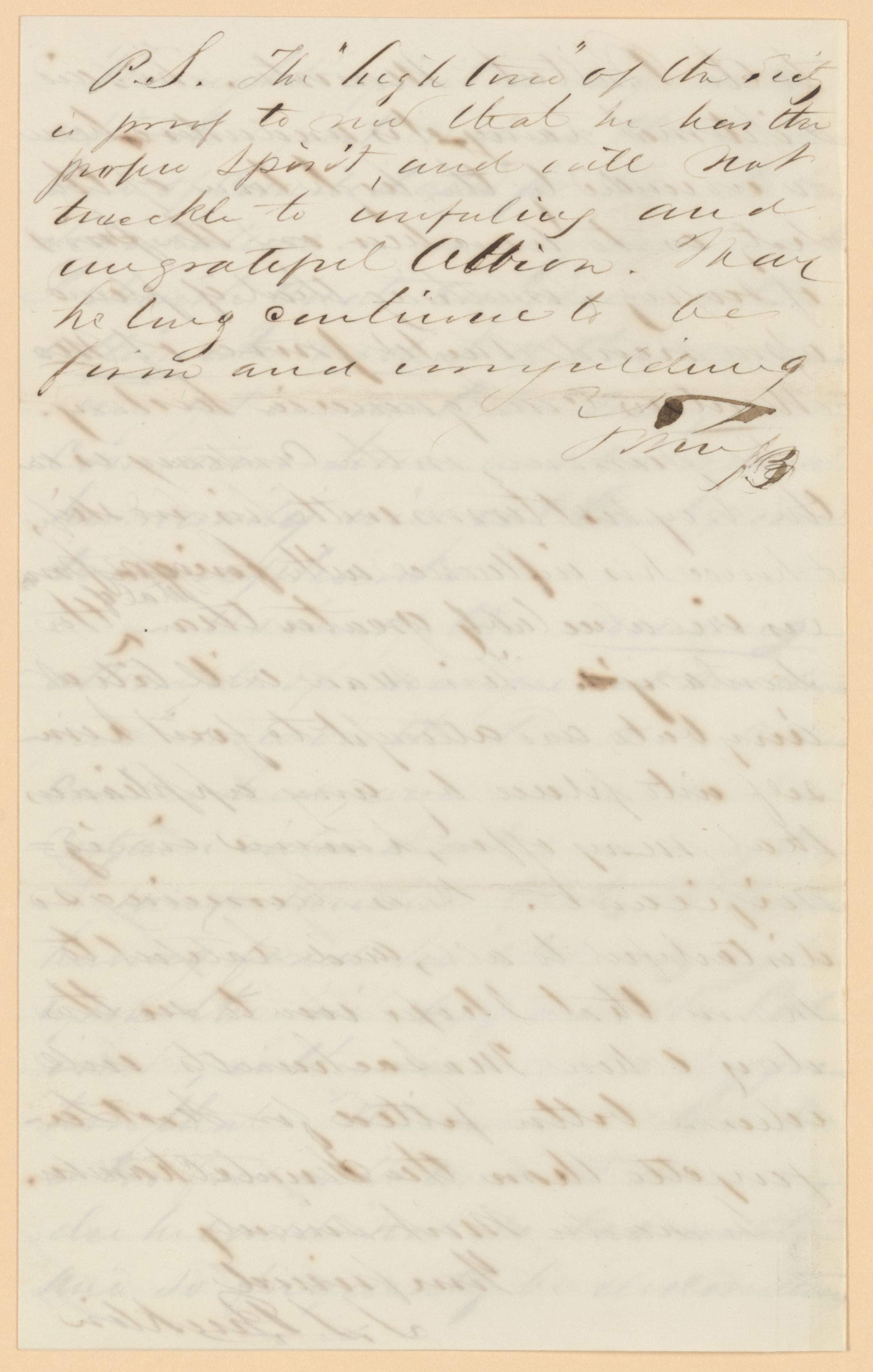 Scanned image of the current content page