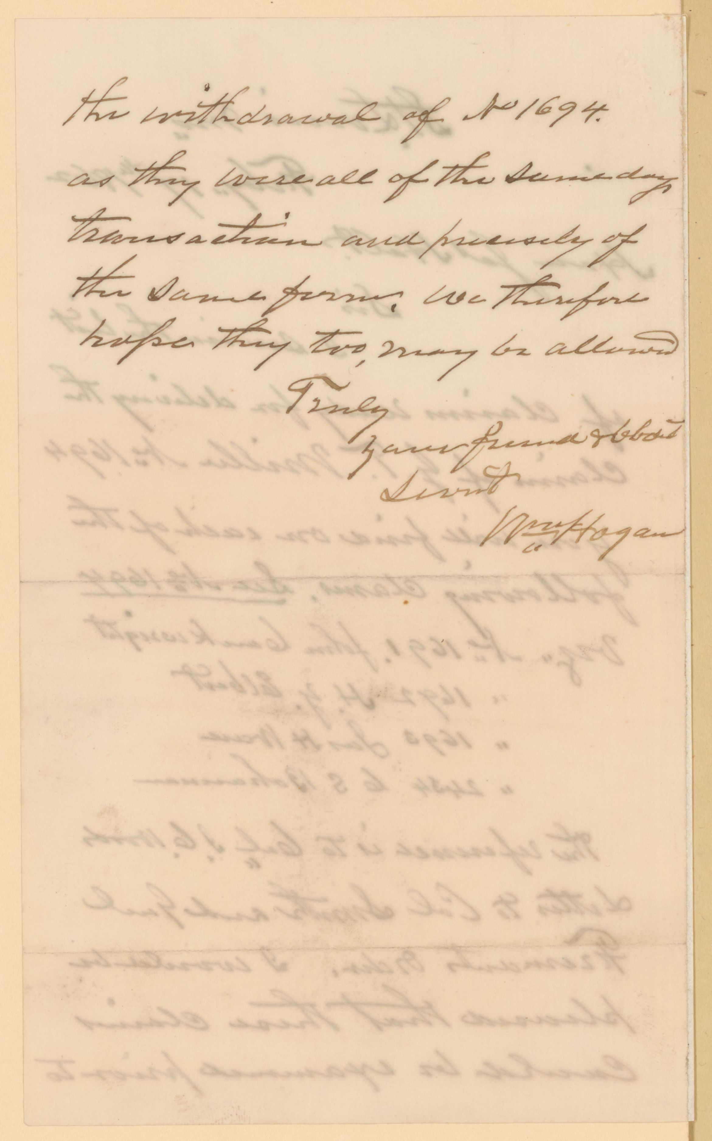 Scanned image of the current content page