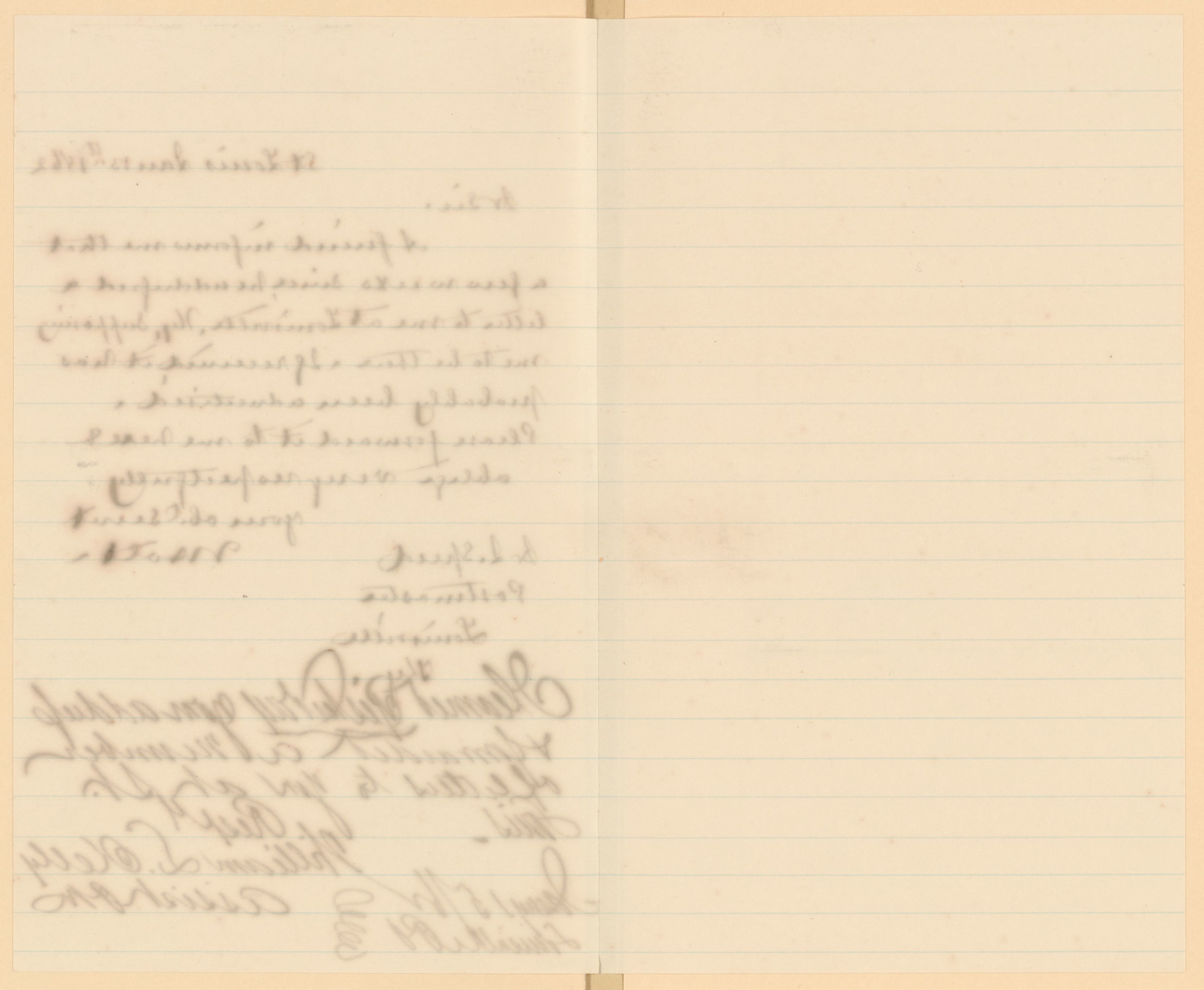 Scanned image of the current content page