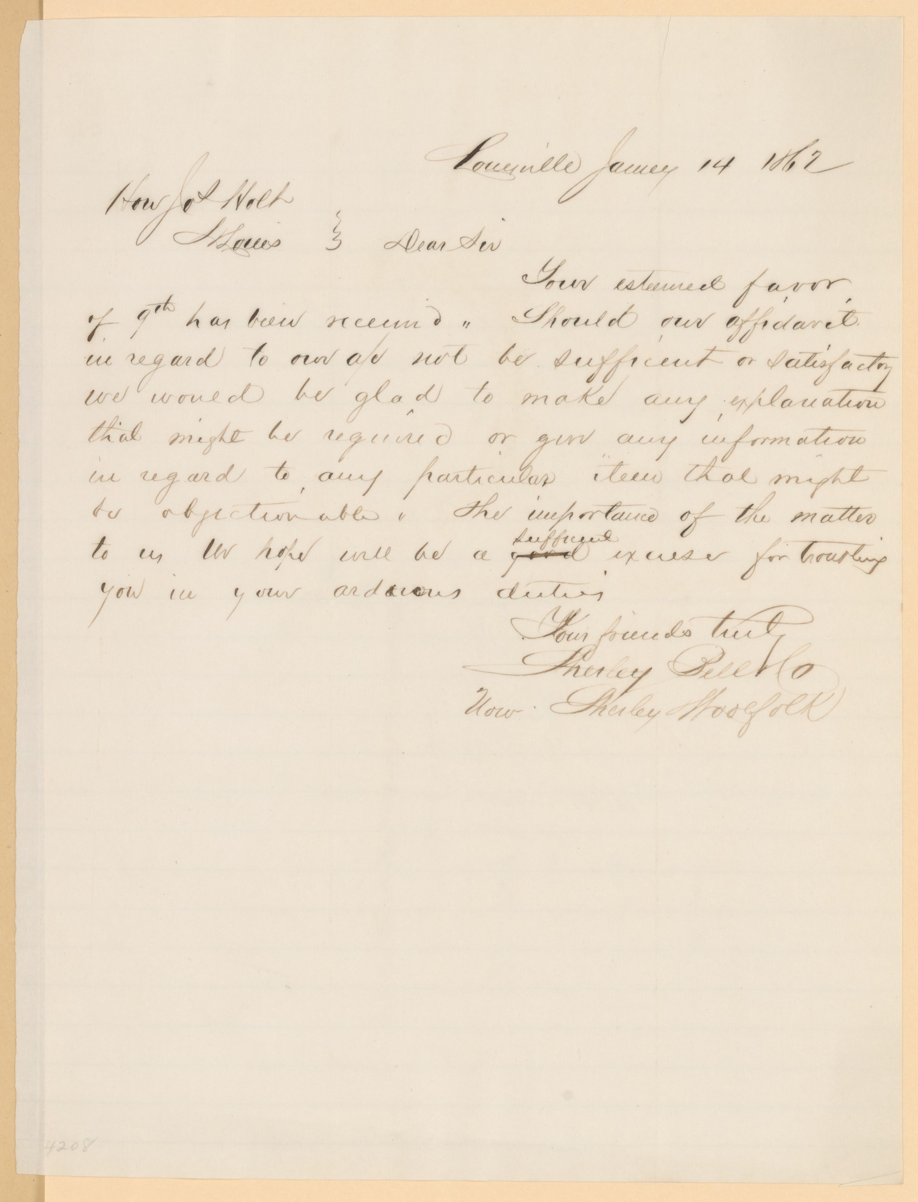 Scanned image of the current content page