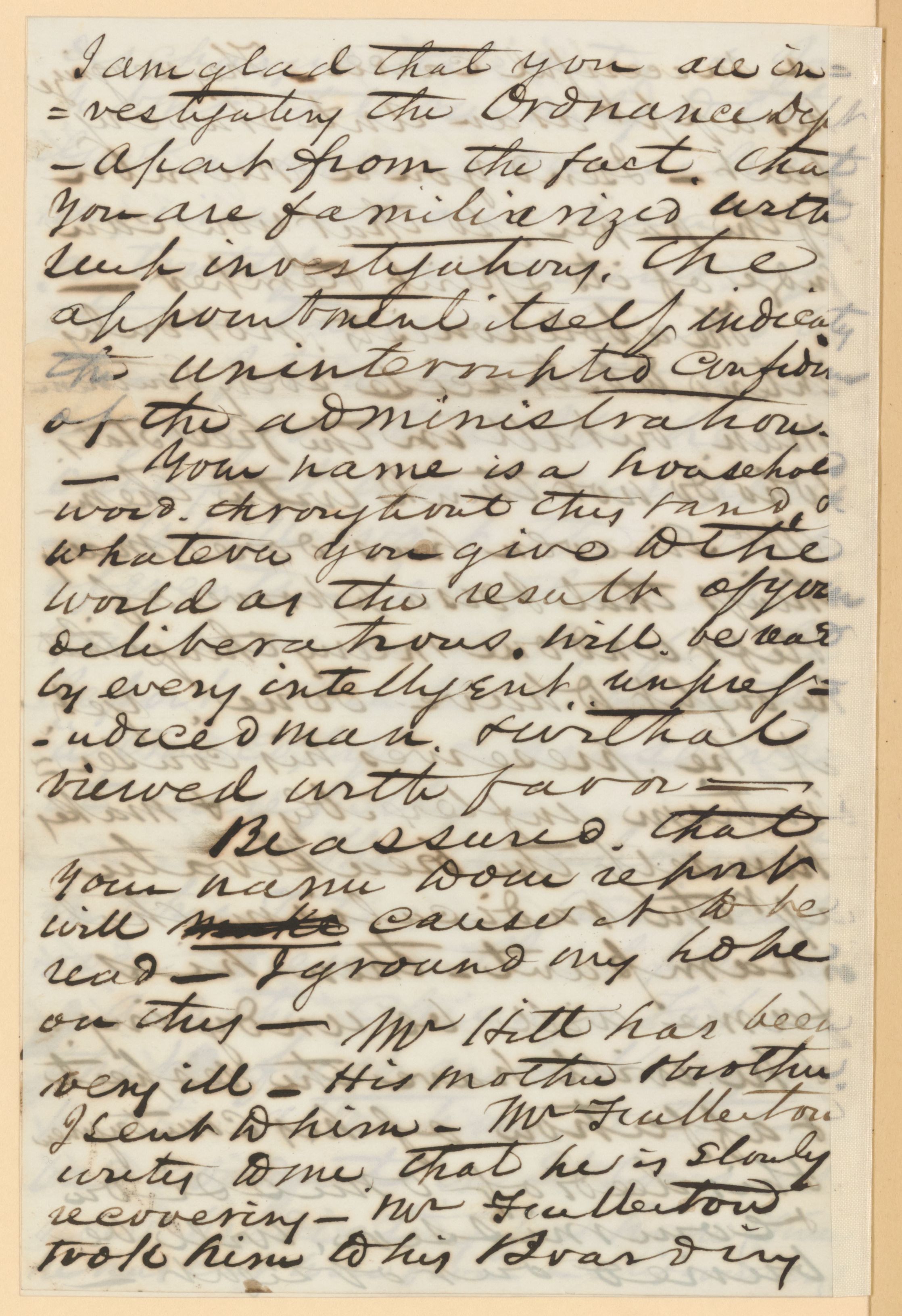 Scanned image of the current content page