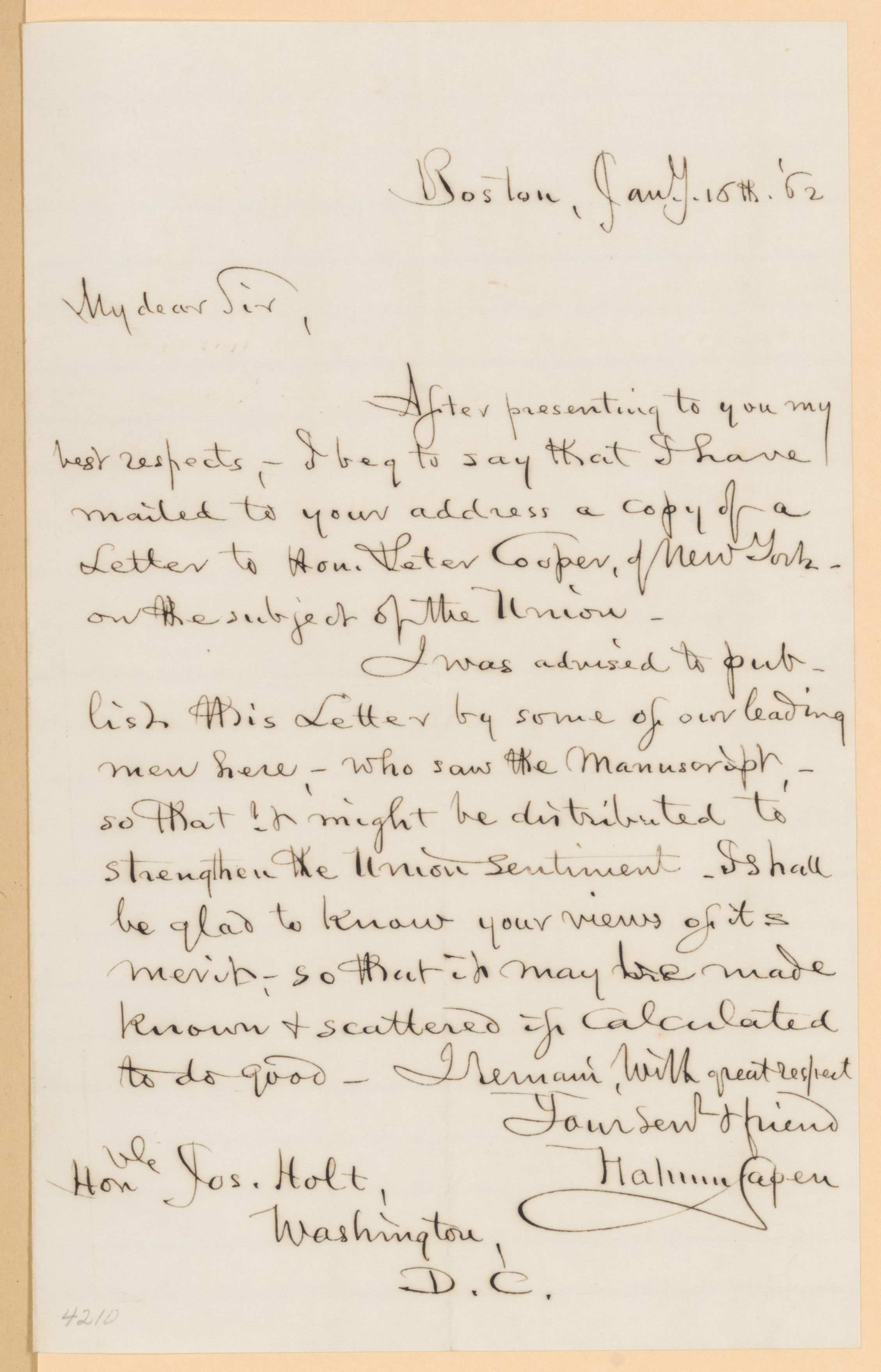 Scanned image of the current content page