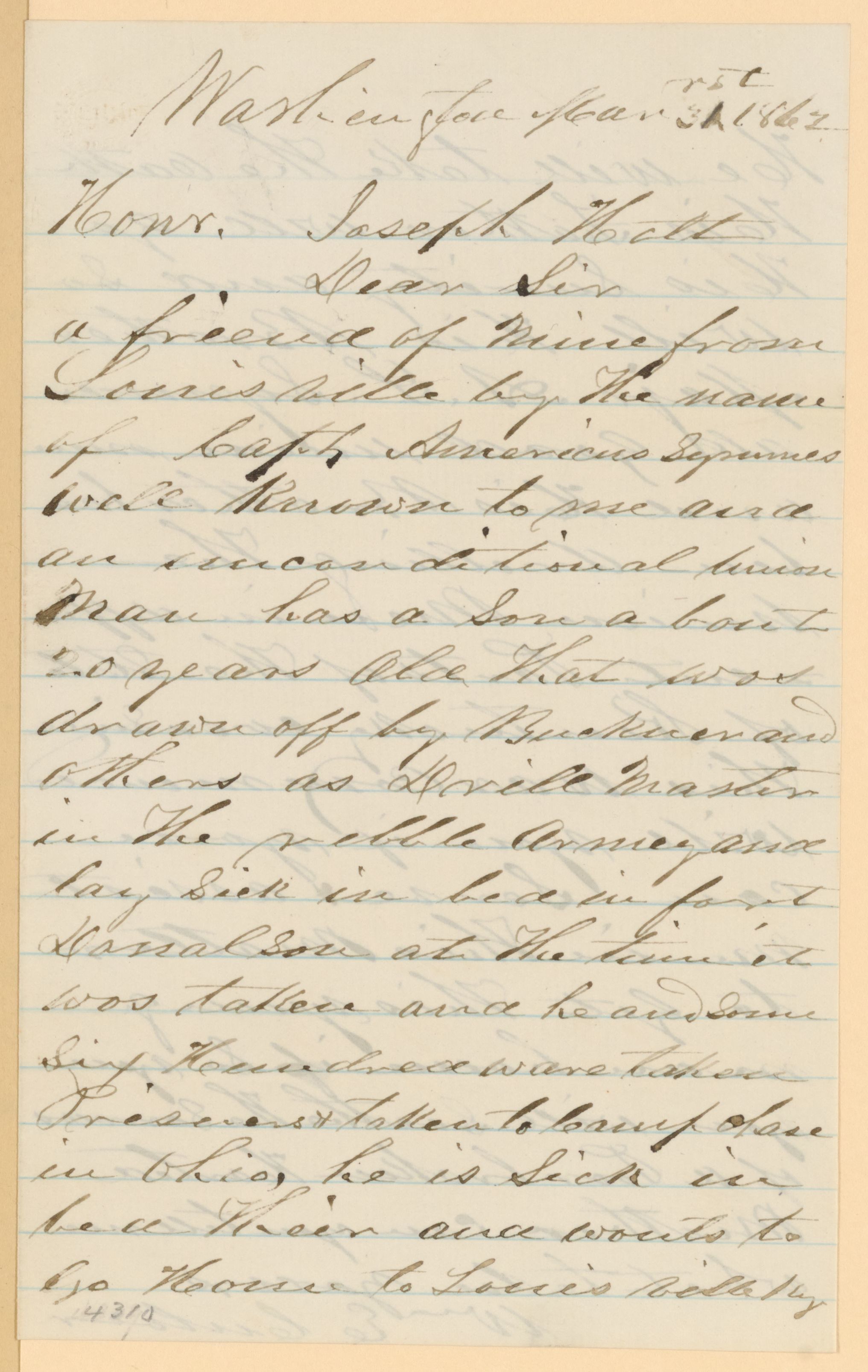 Scanned image of the current content page