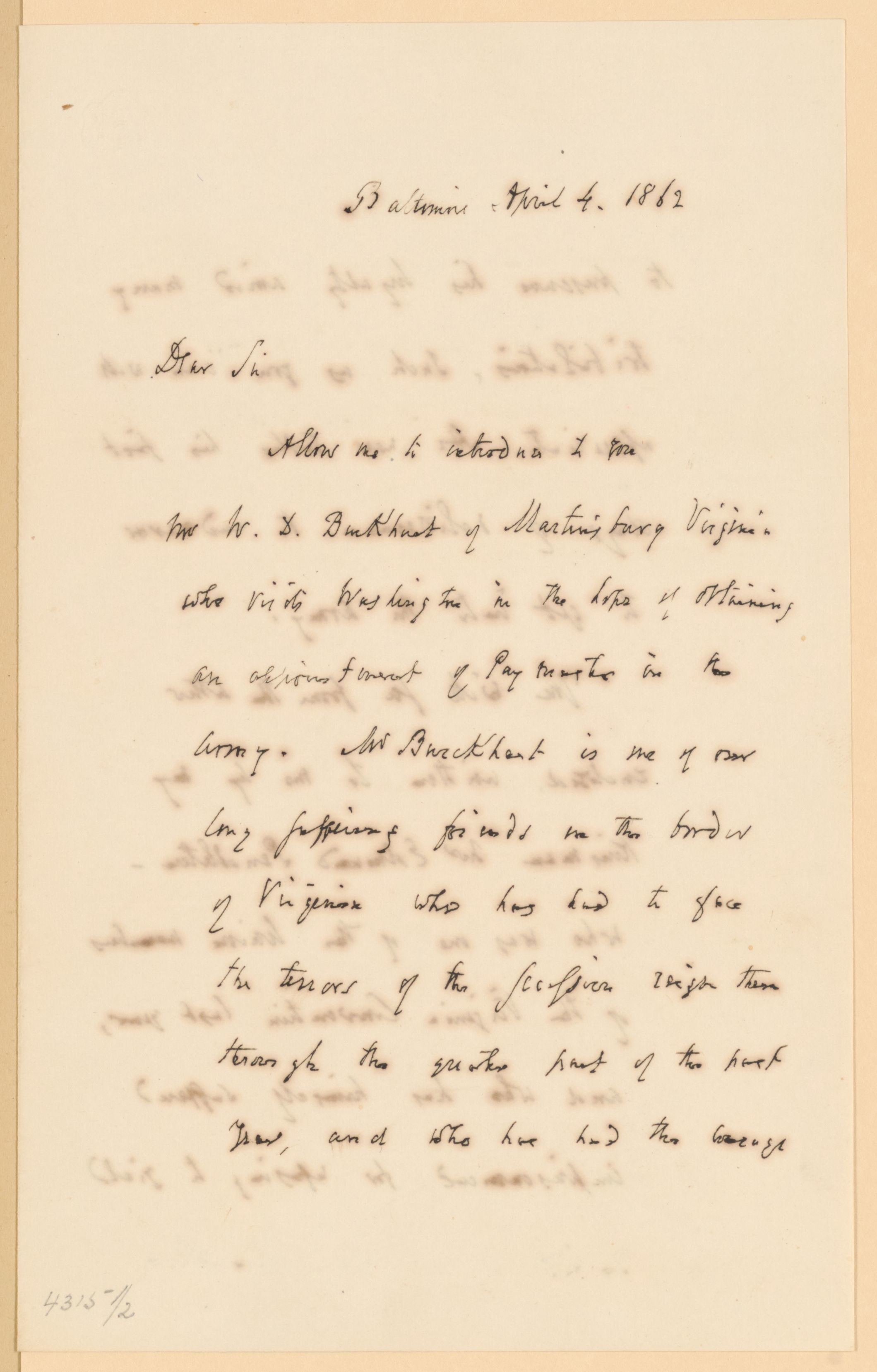 Scanned image of the current content page