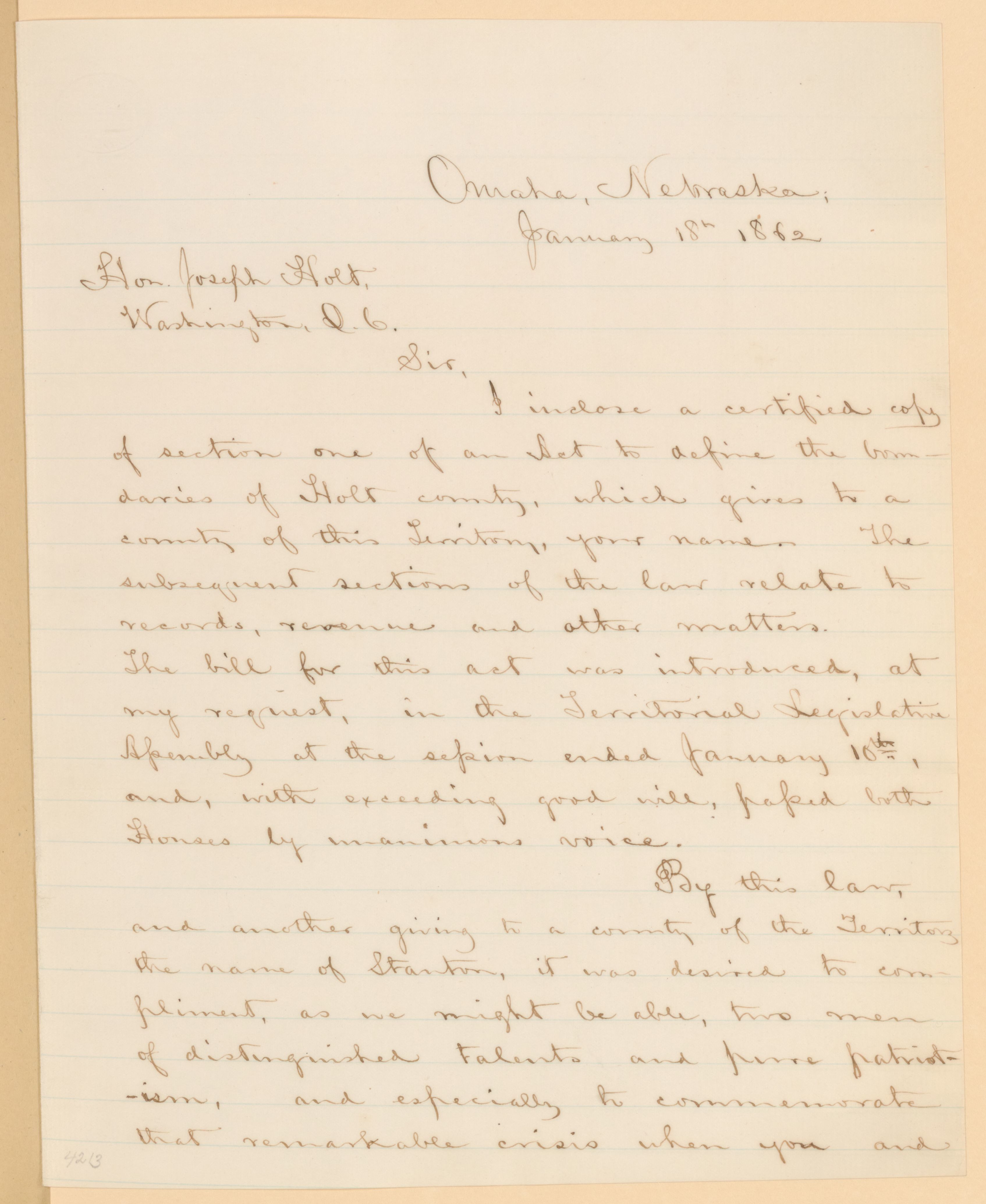 Scanned image of the current content page