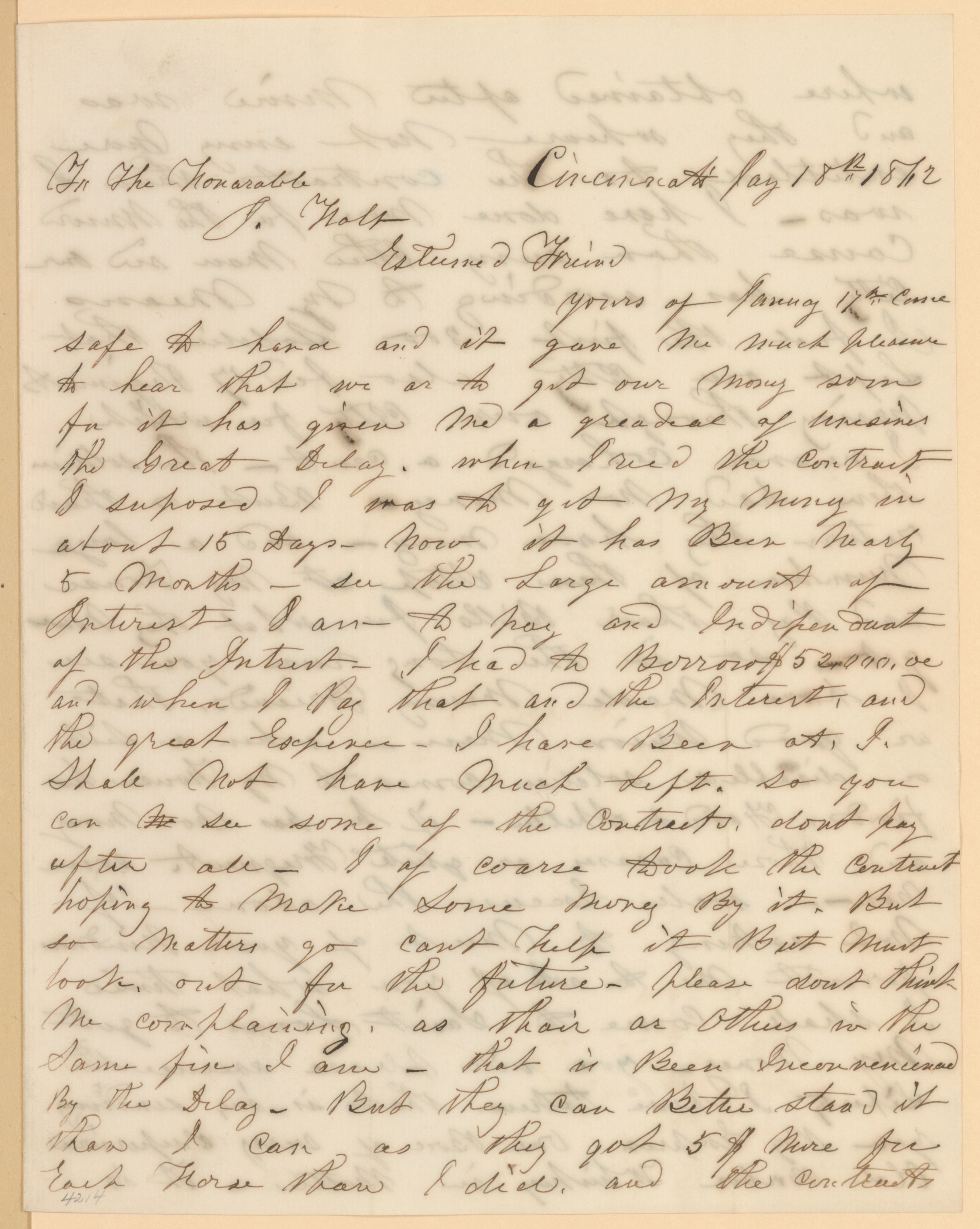 Scanned image of the current content page