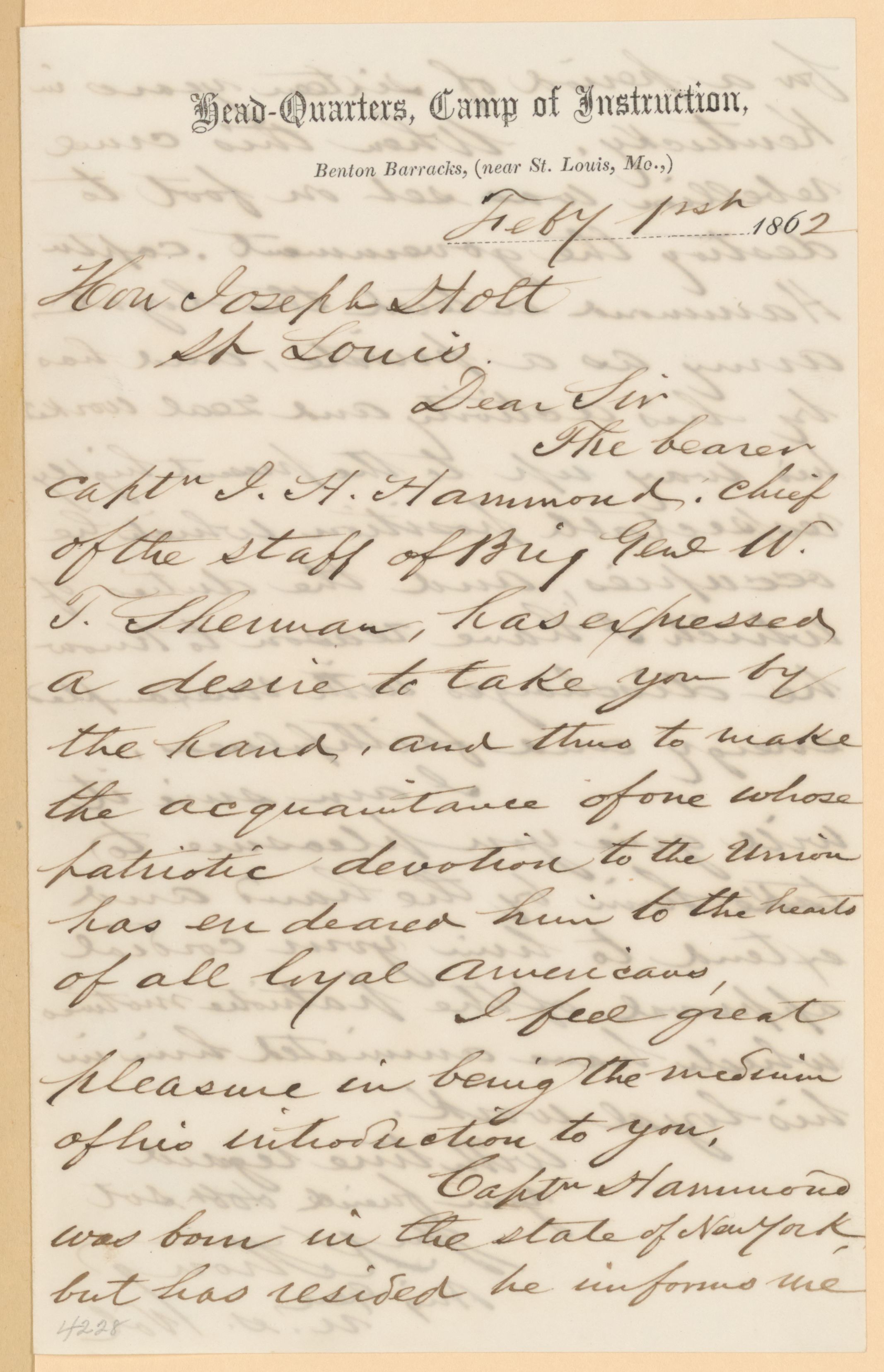 Scanned image of the current content page