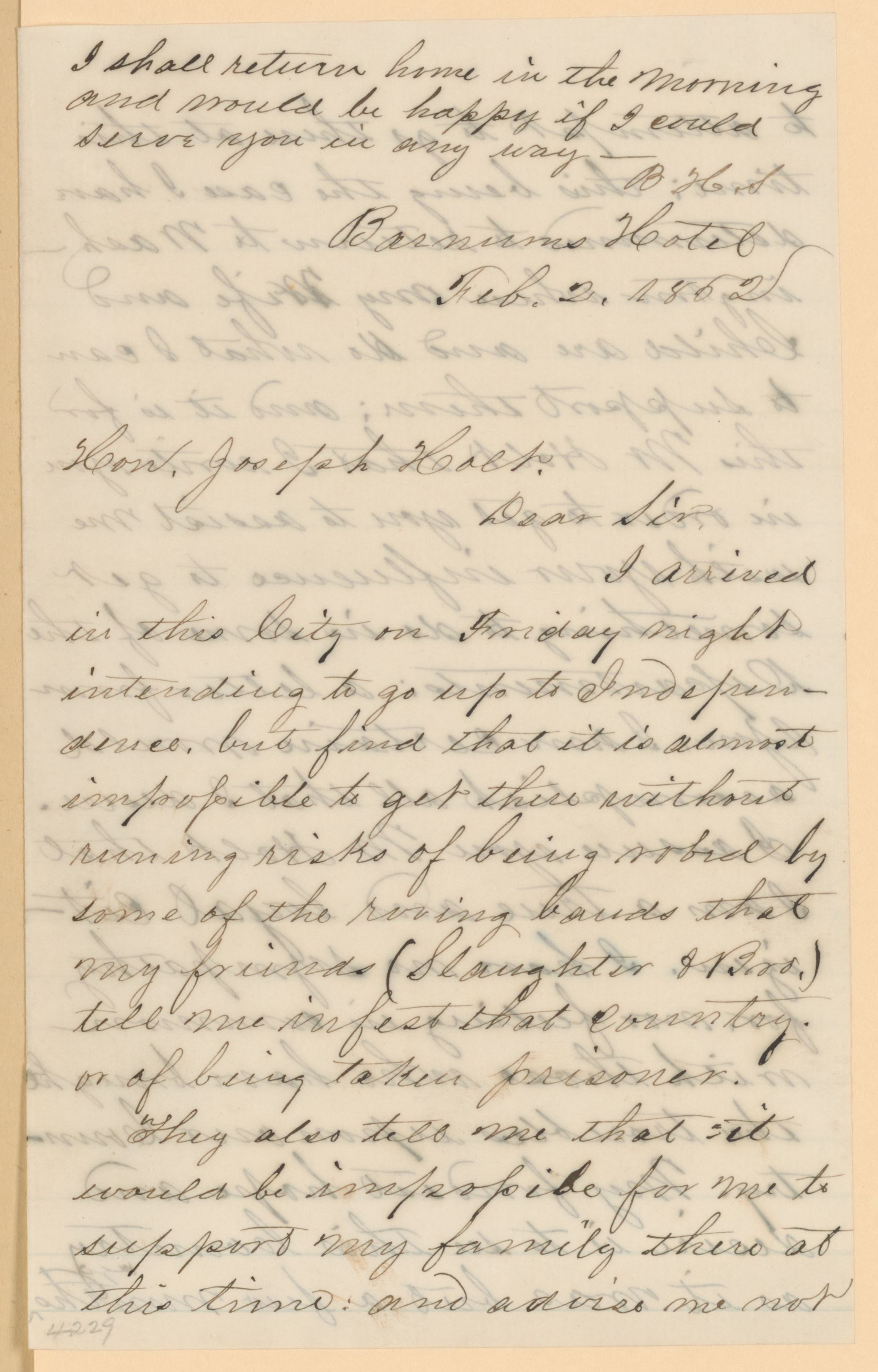 Scanned image of the current content page