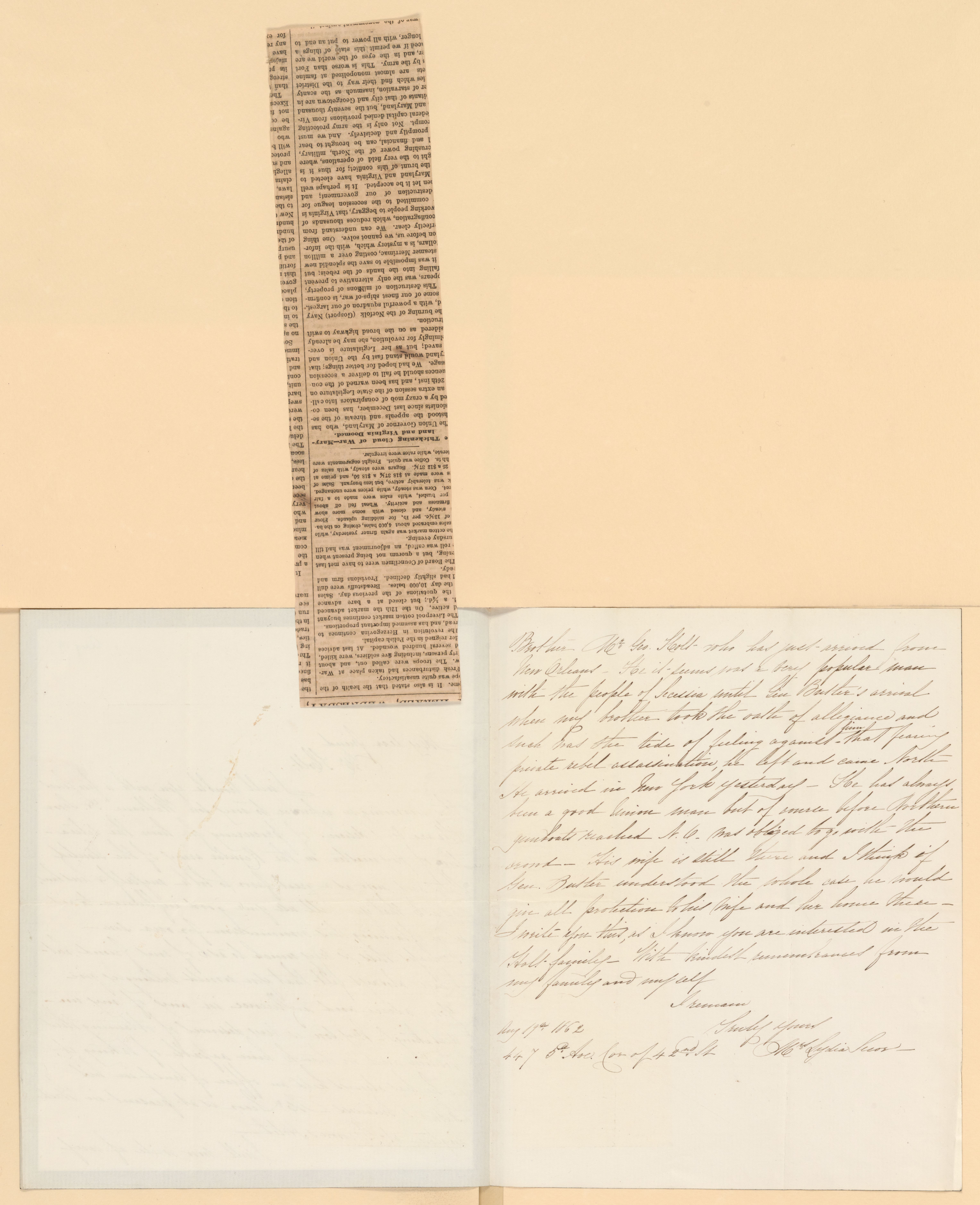 Scanned image of the current content page