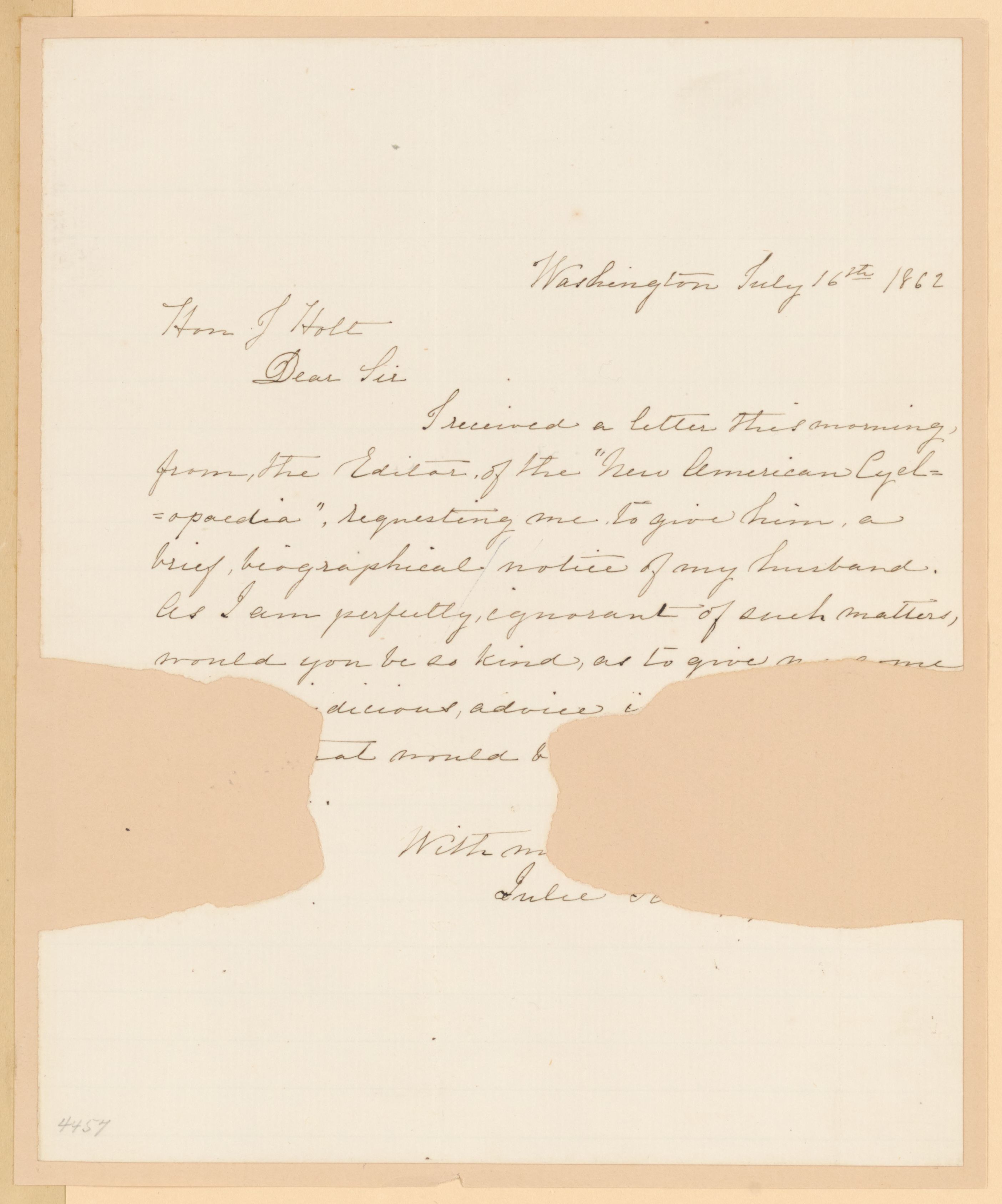 Scanned image of the current content page