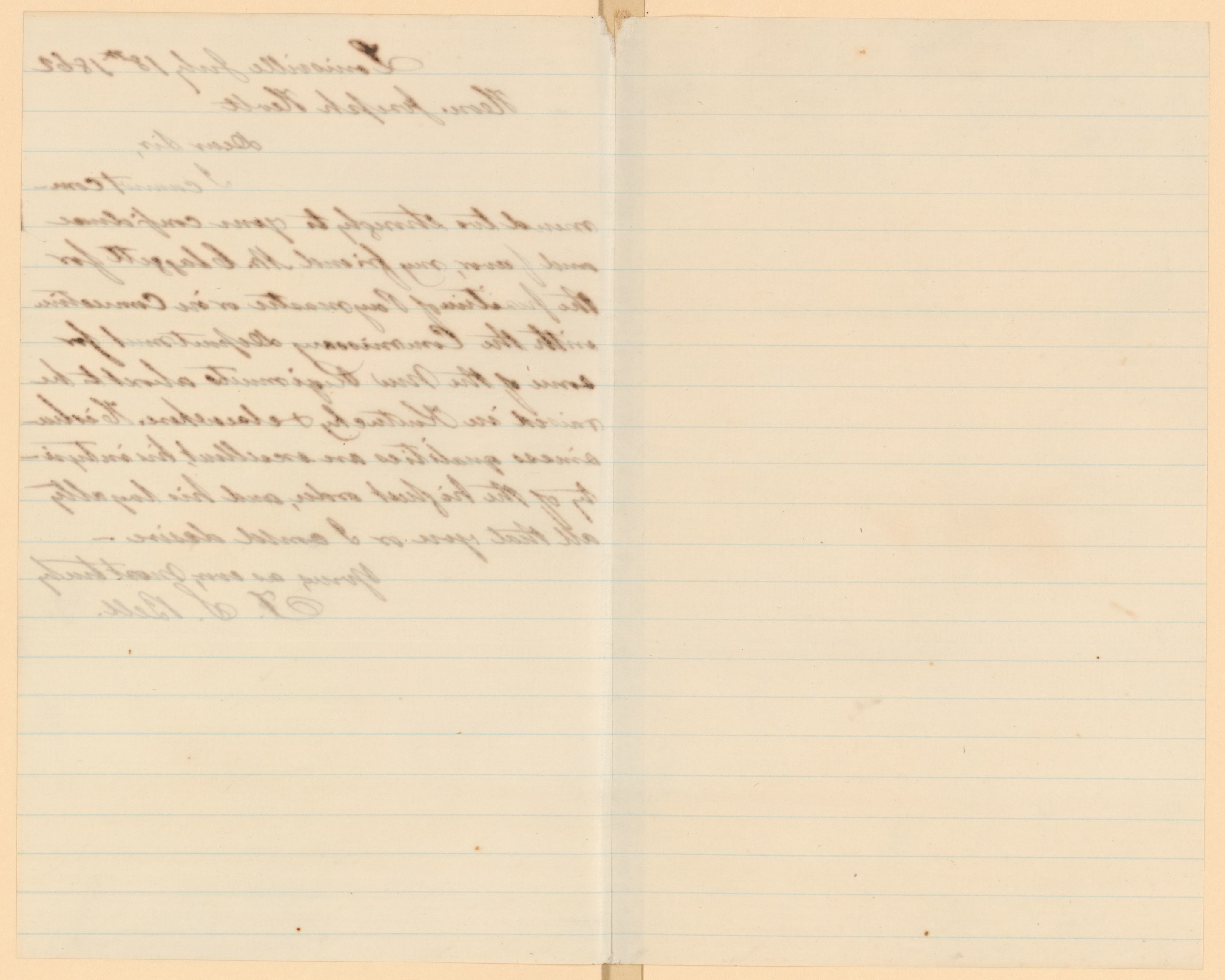 Scanned image of the current content page