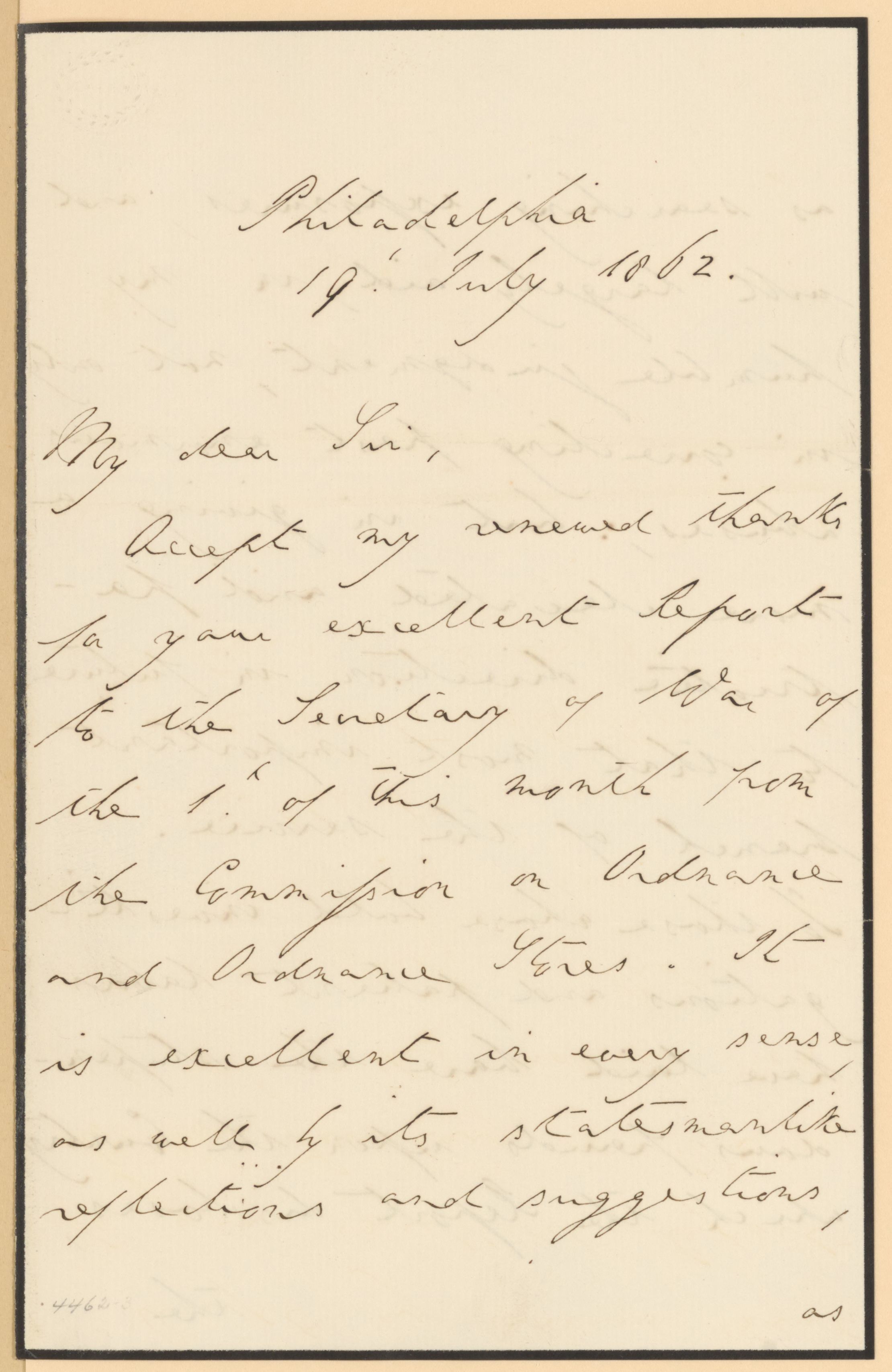 Scanned image of the current content page