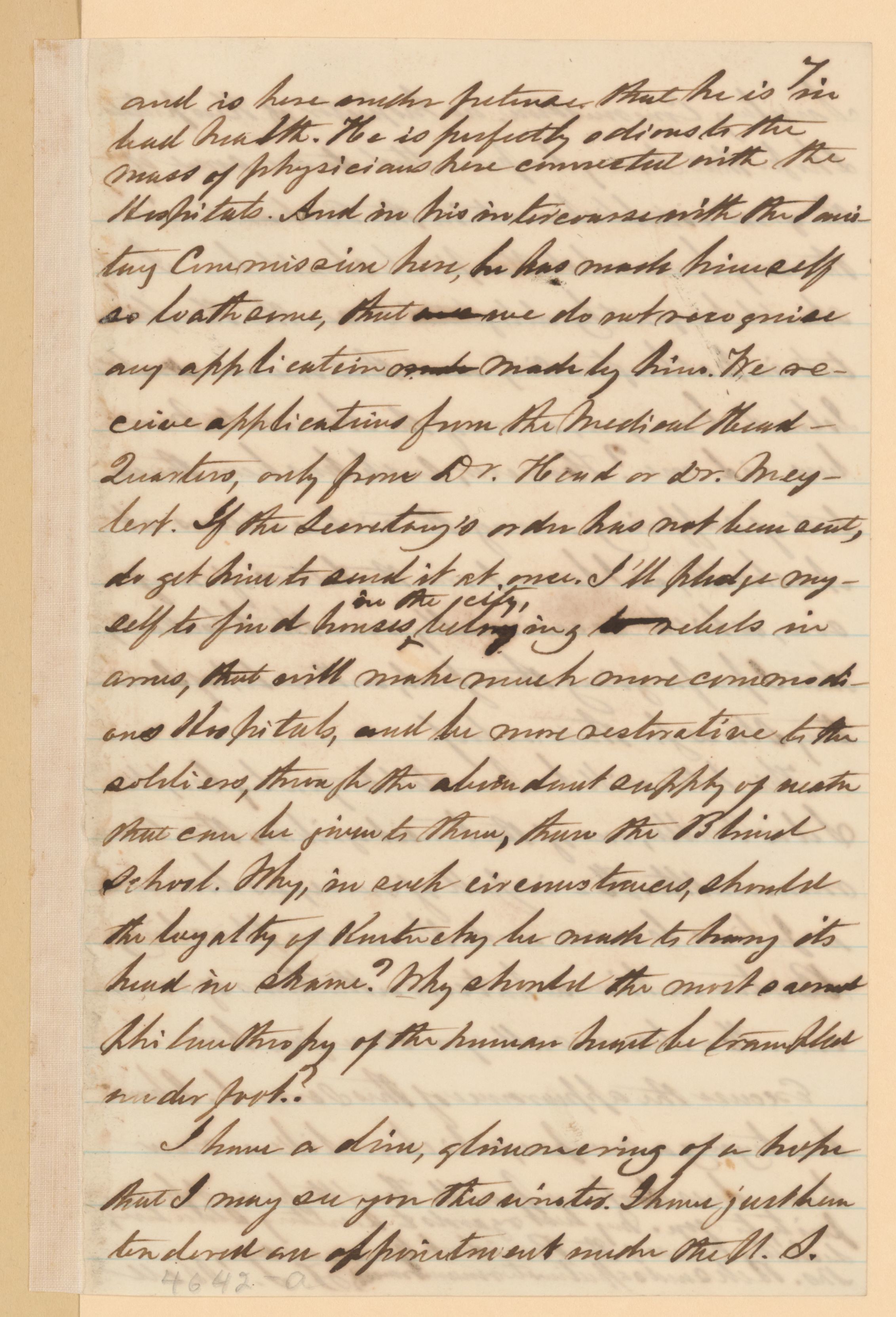 Scanned image of the current content page