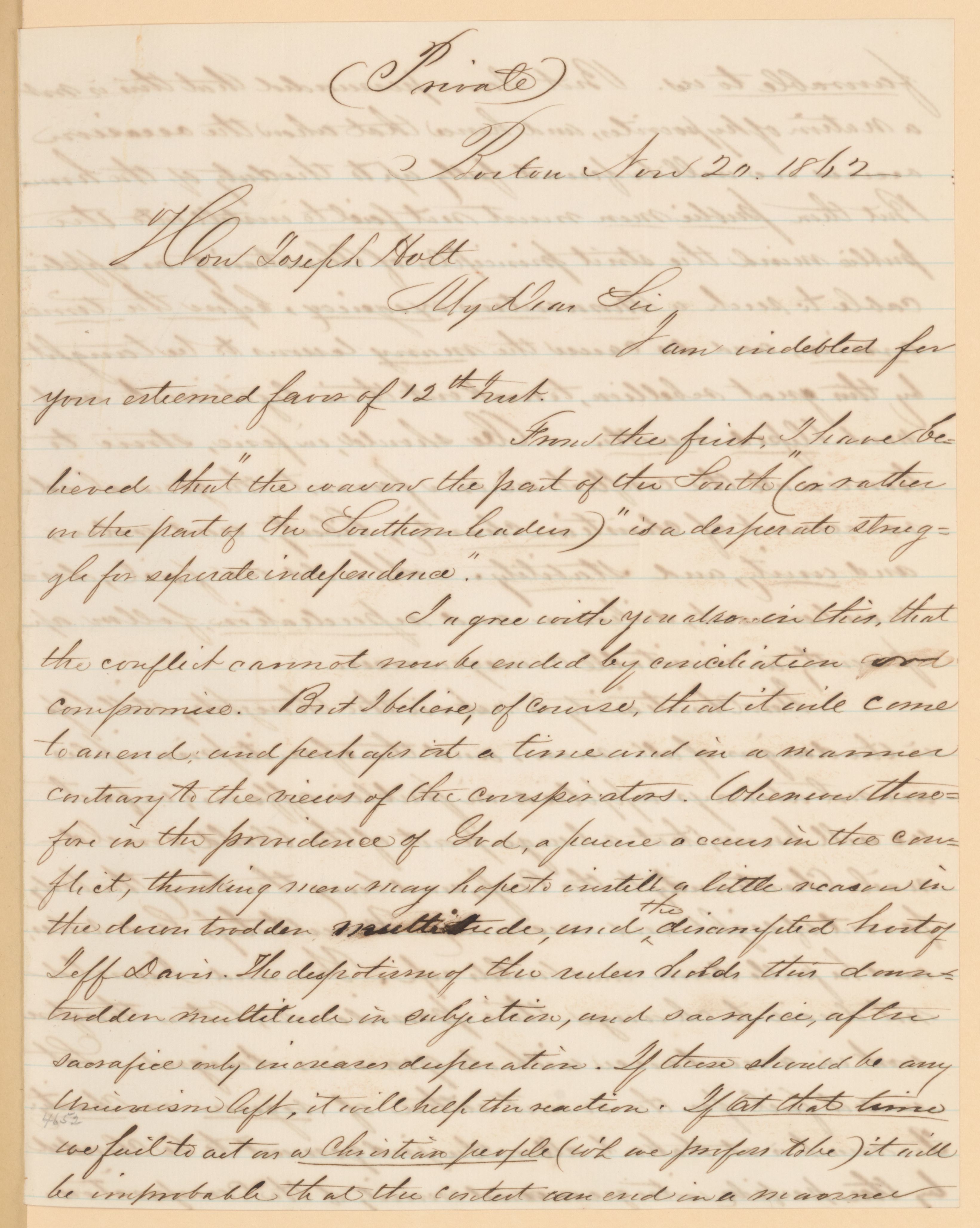 Scanned image of the current content page