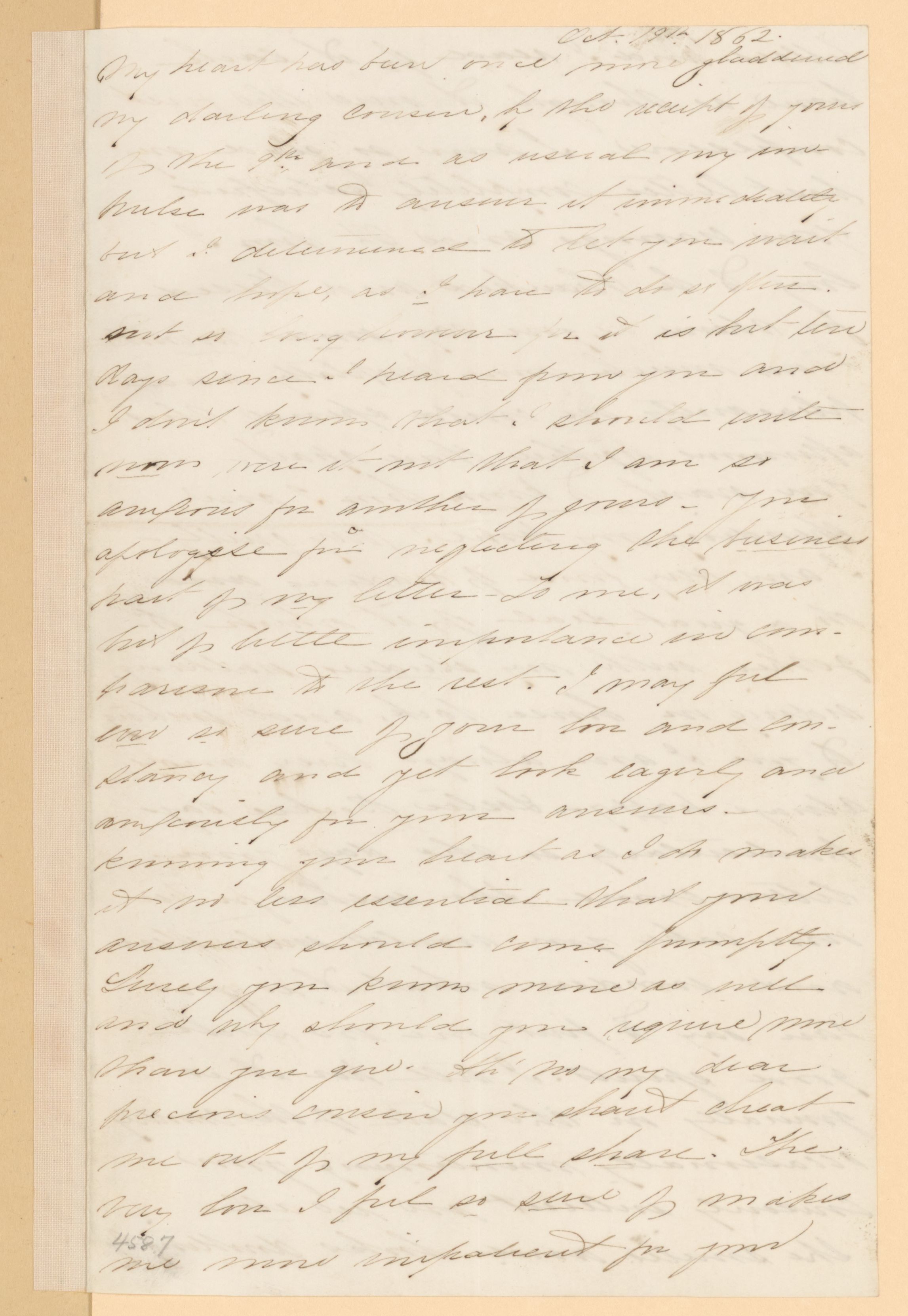 Scanned image of the current content page