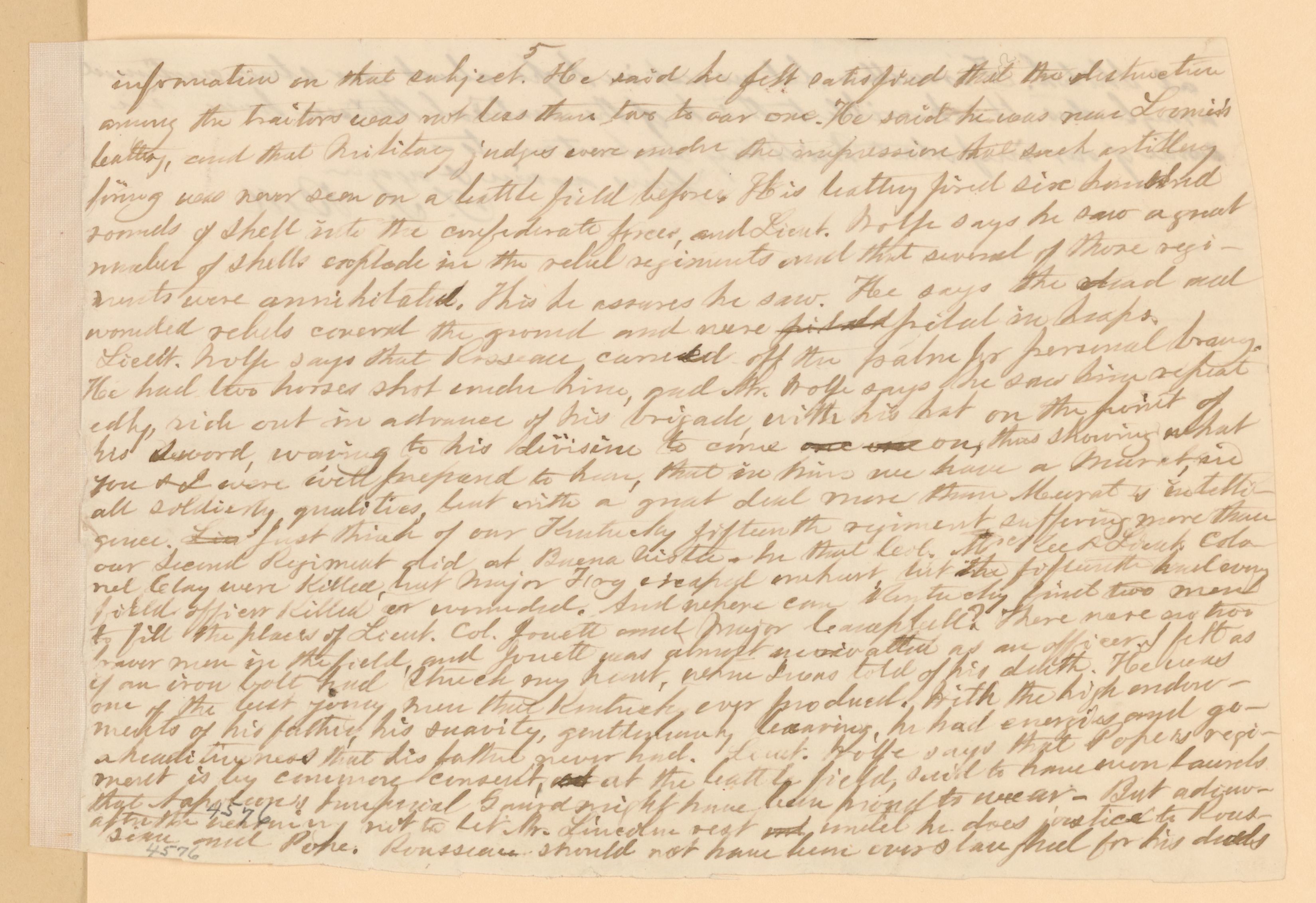 Scanned image of the current content page