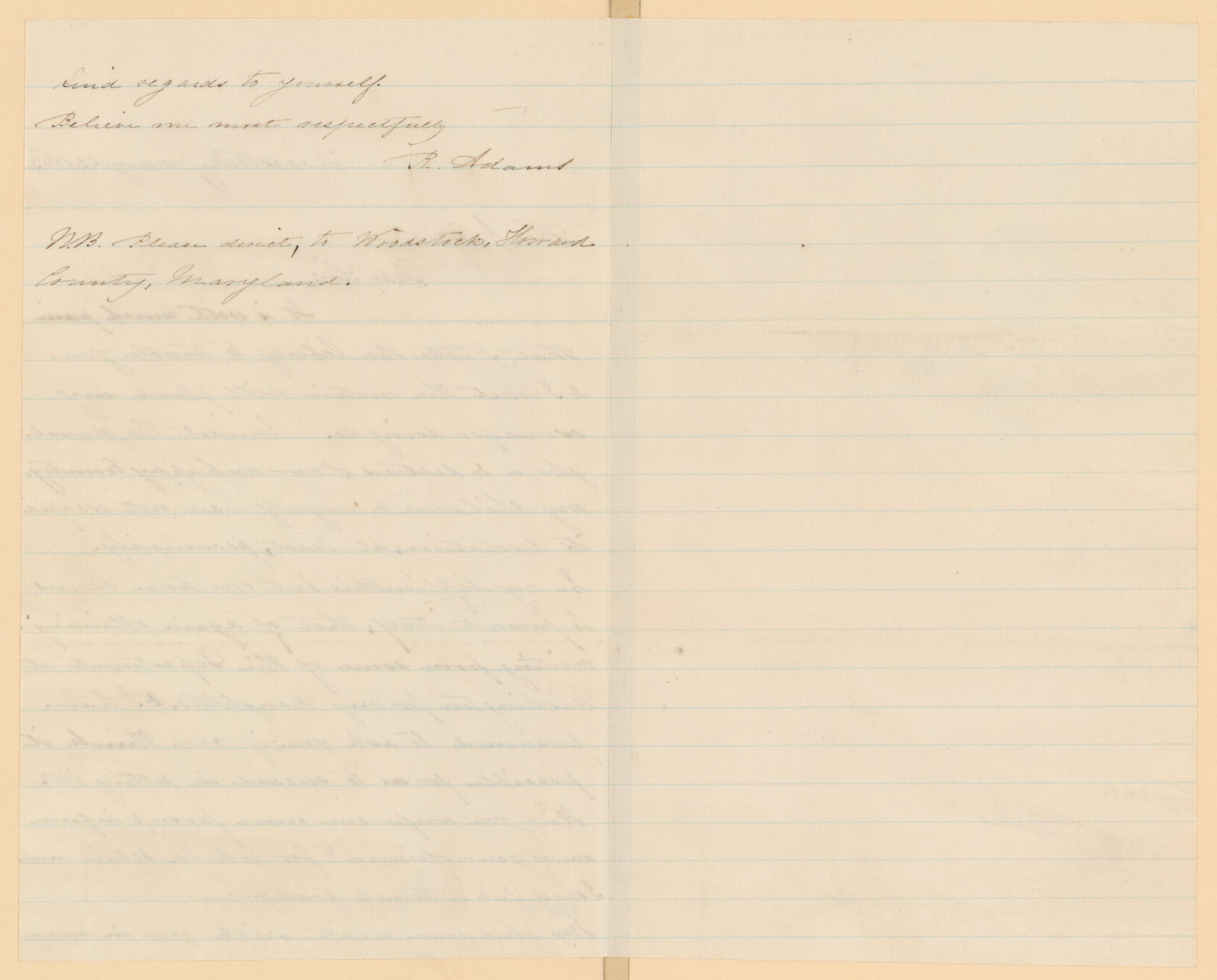 Scanned image of the current content page