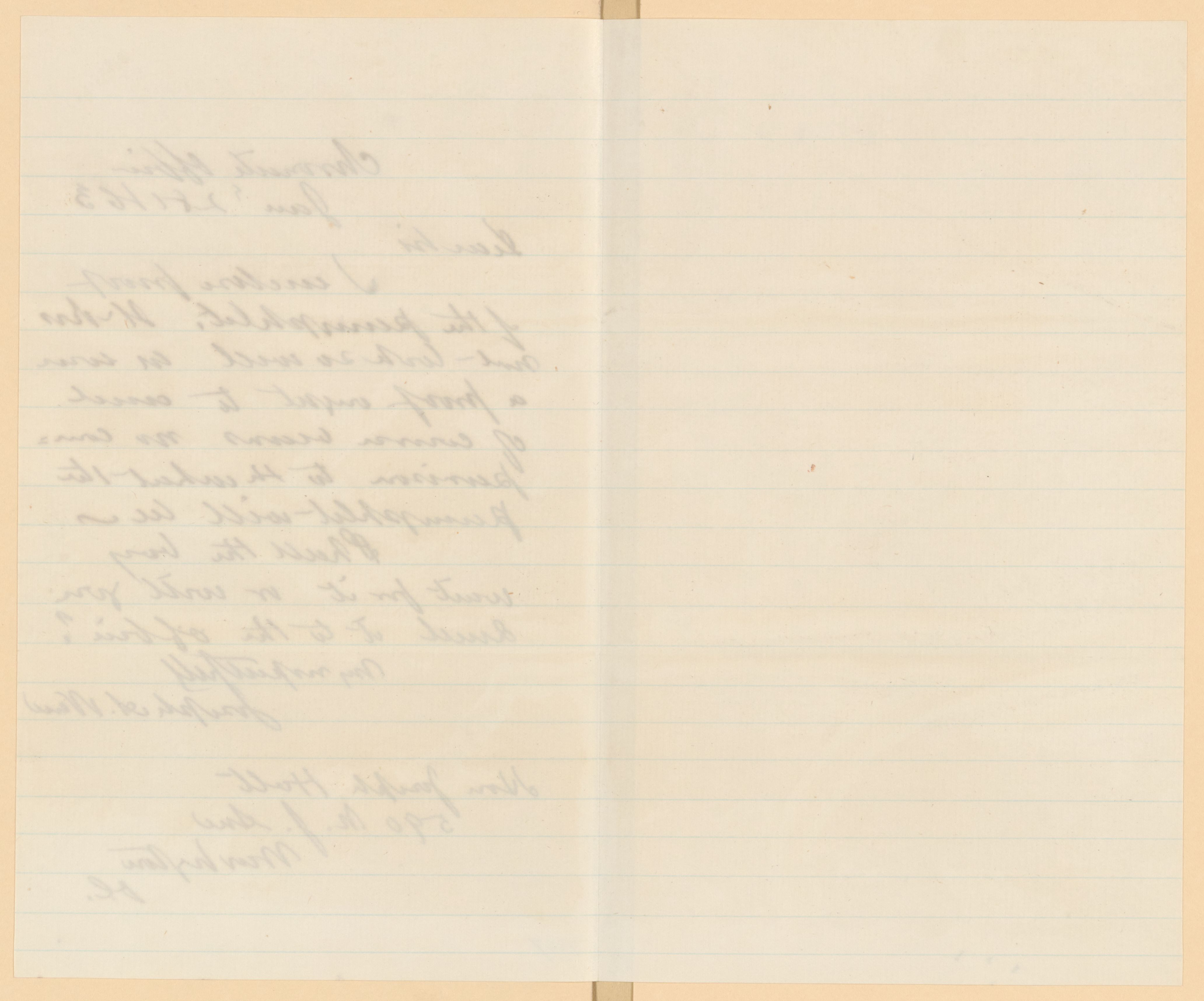 Scanned image of the current content page