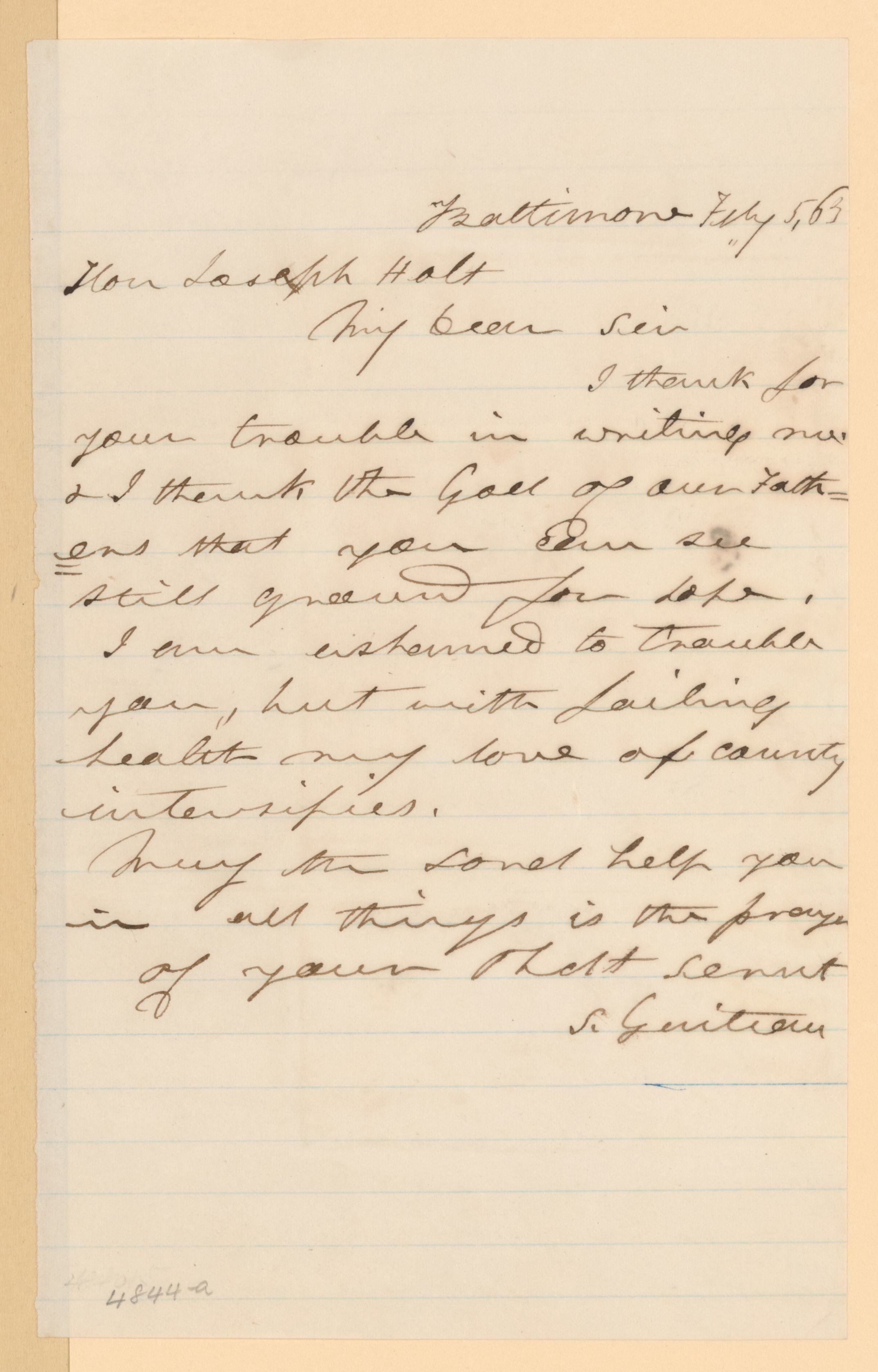 Scanned image of the current content page