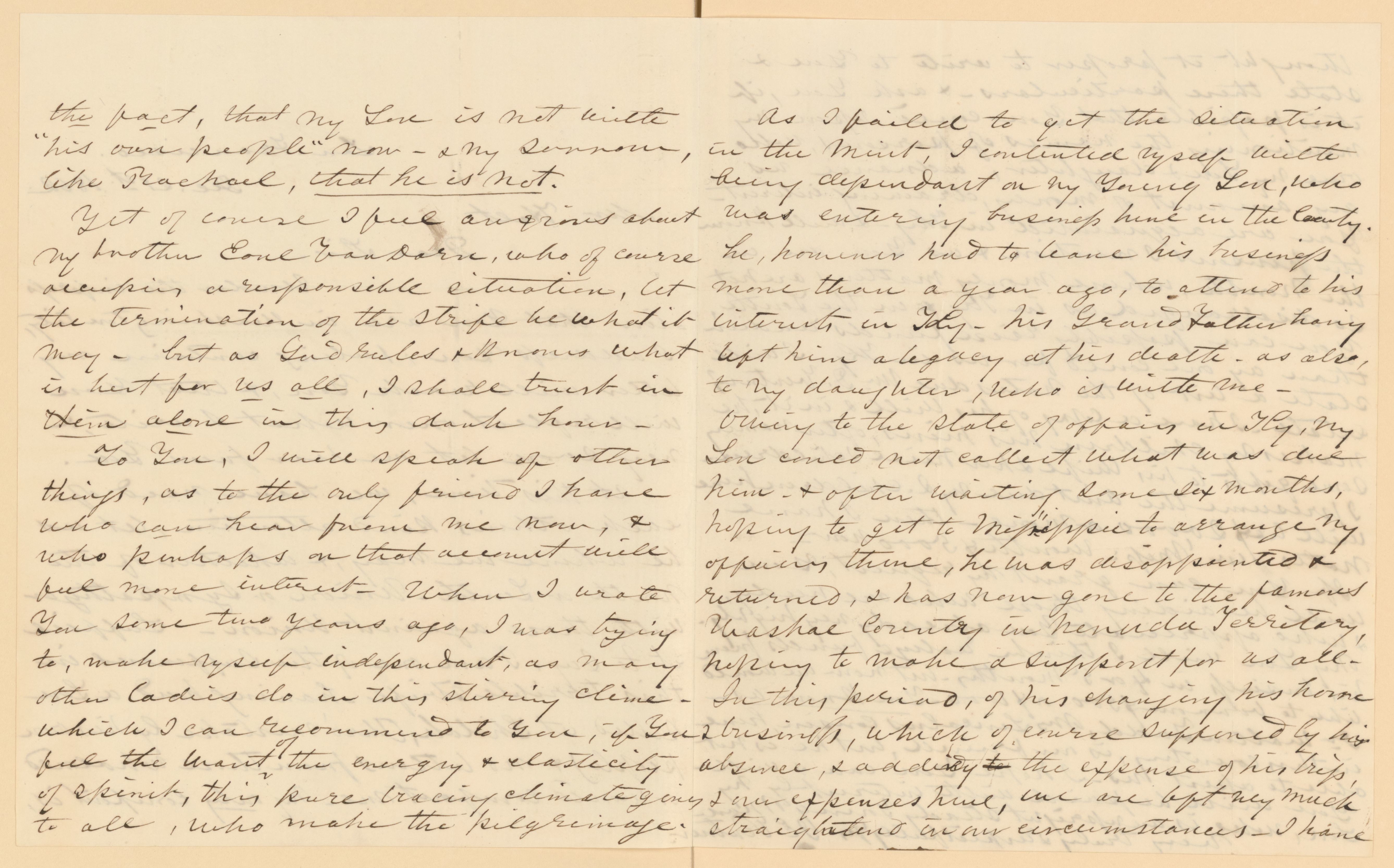 Scanned image of the current content page