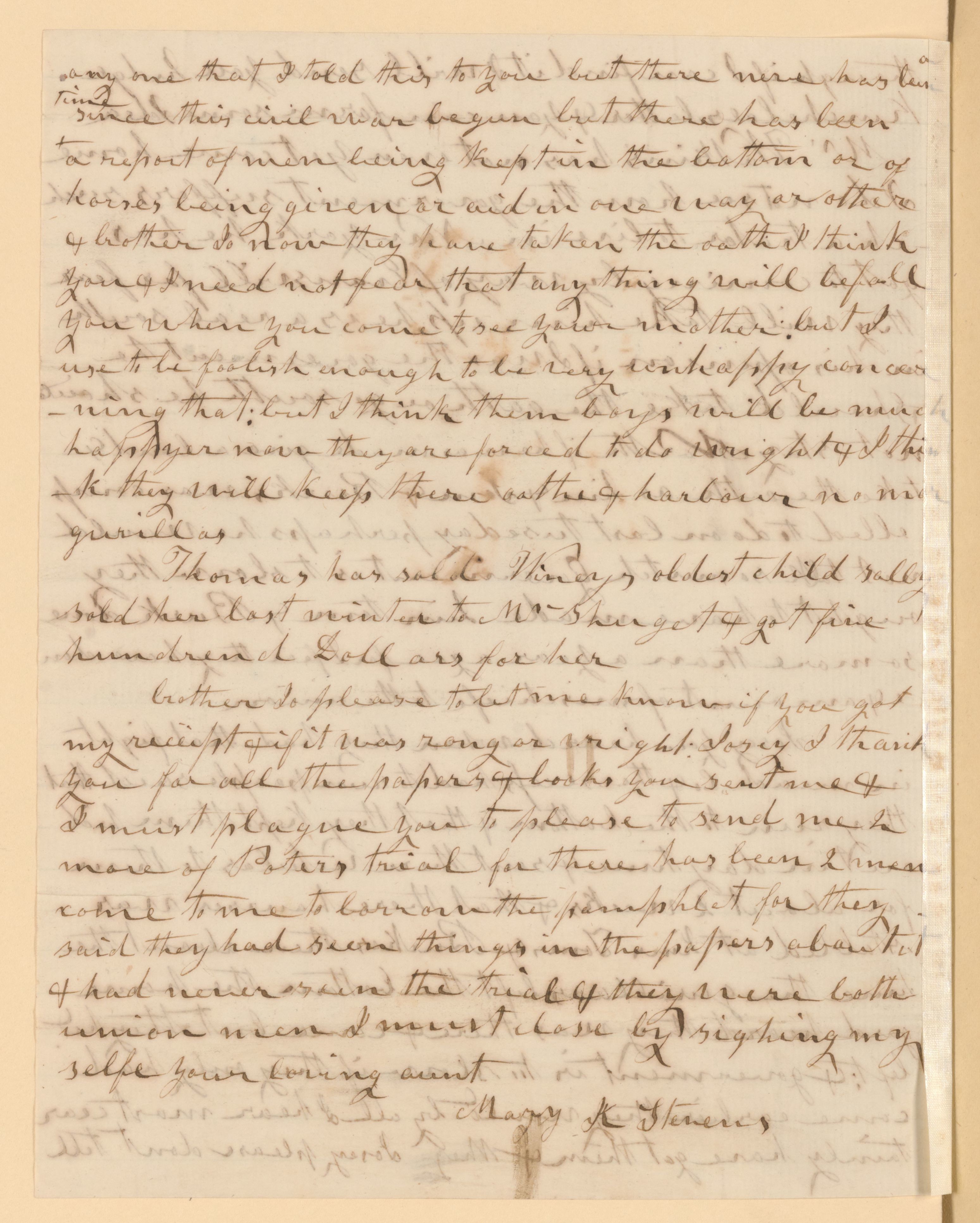 Scanned image of the current content page