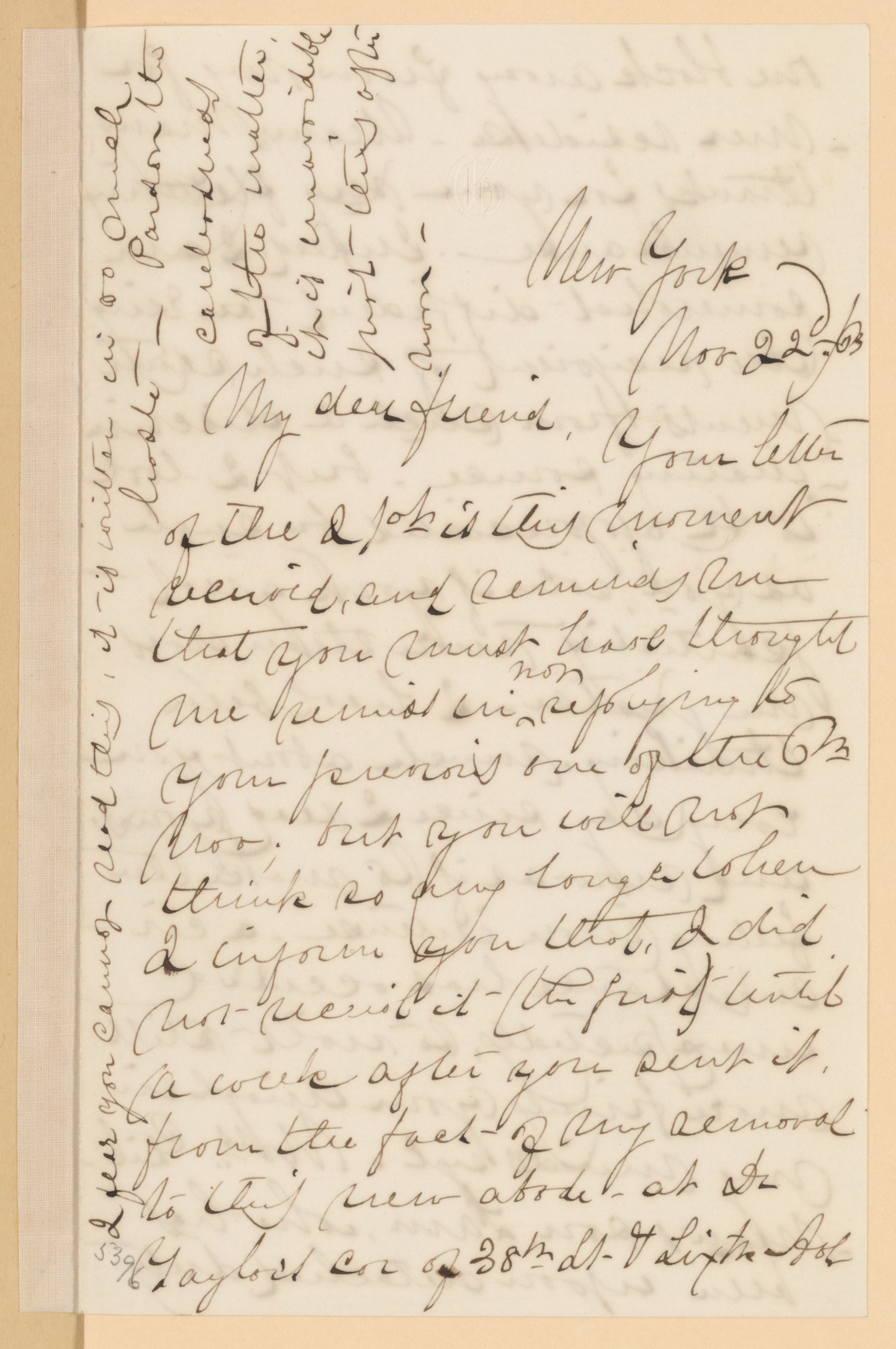 Scanned image of the current content page