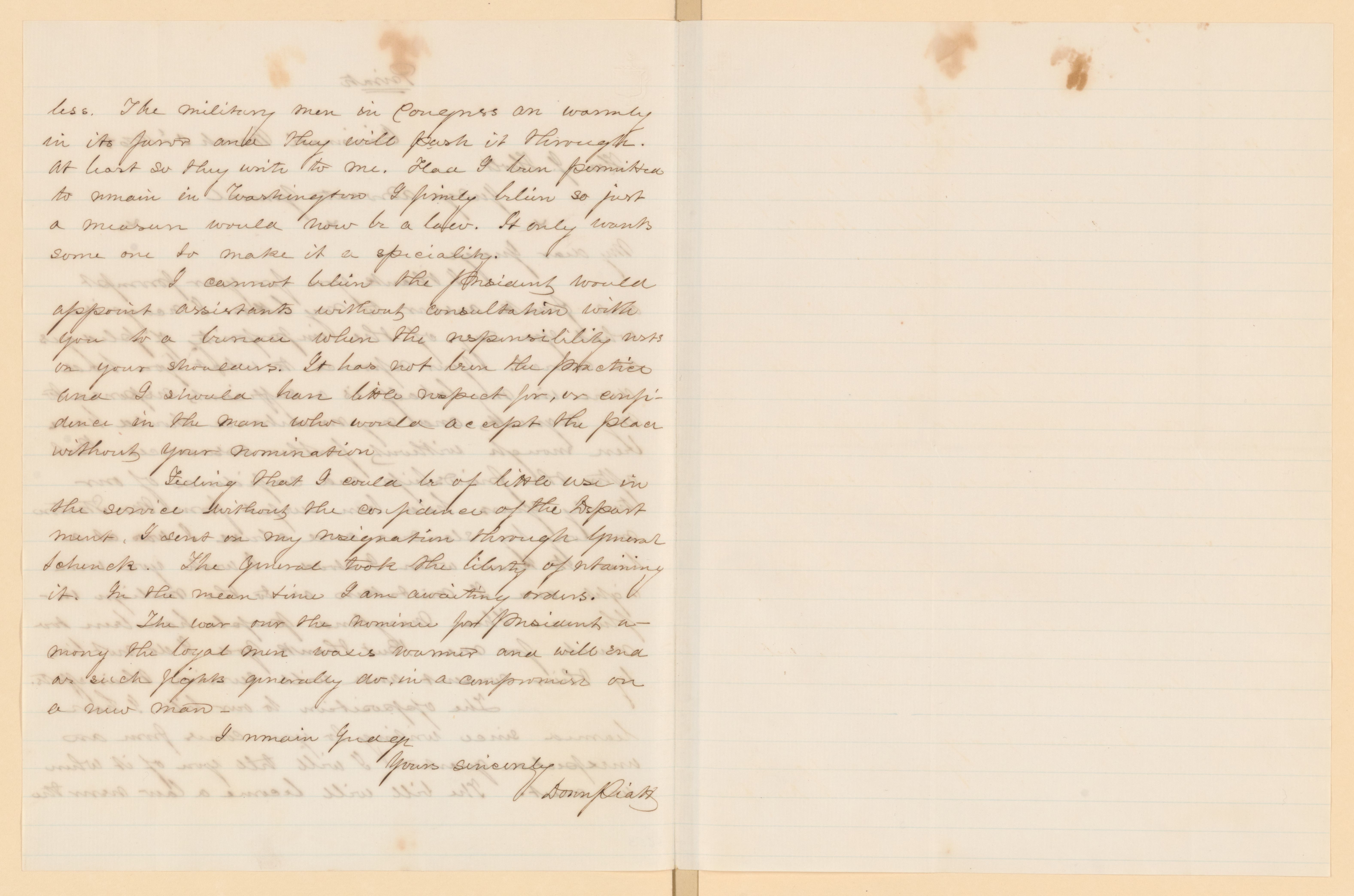 Scanned image of the current content page