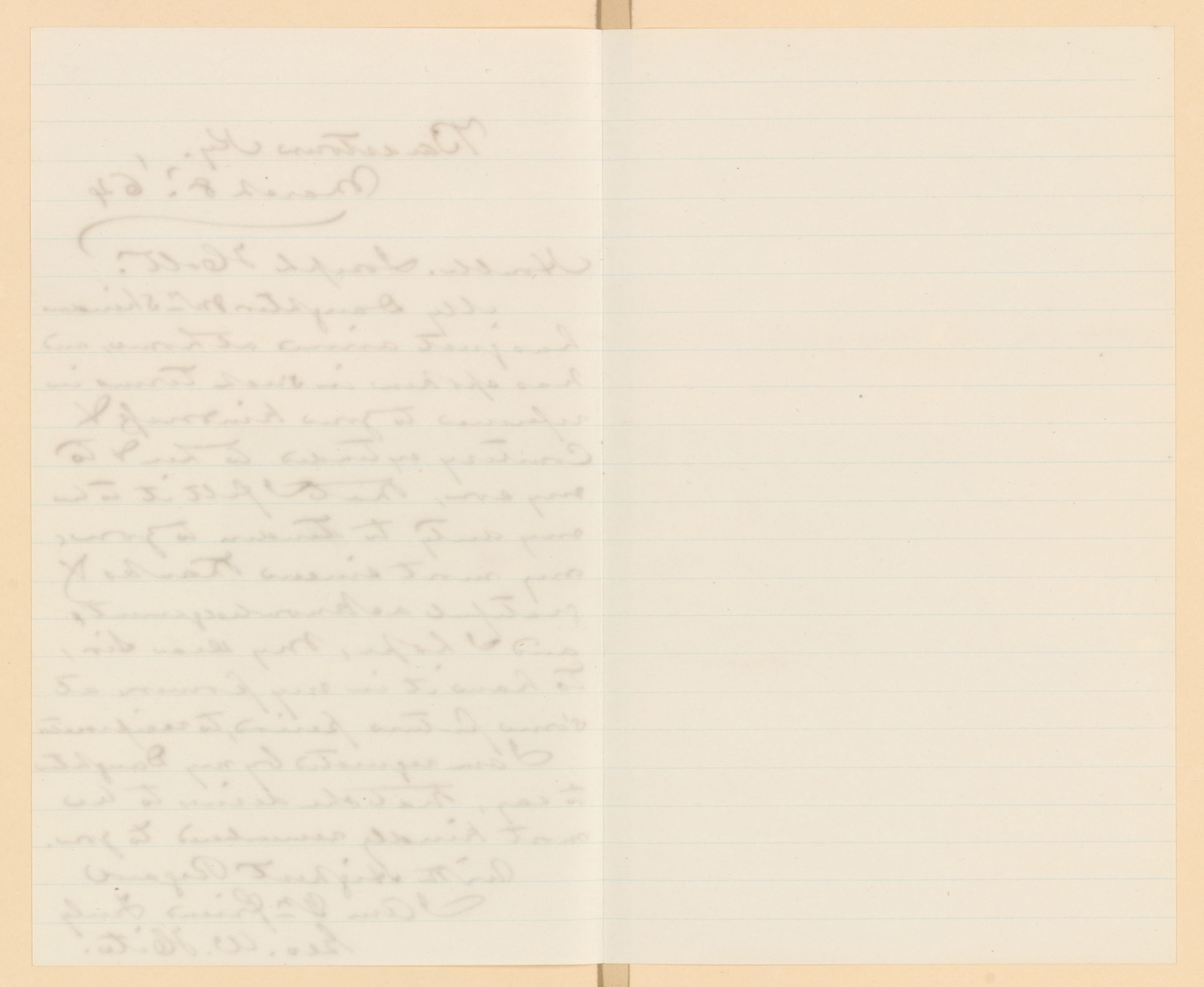 Scanned image of the current content page