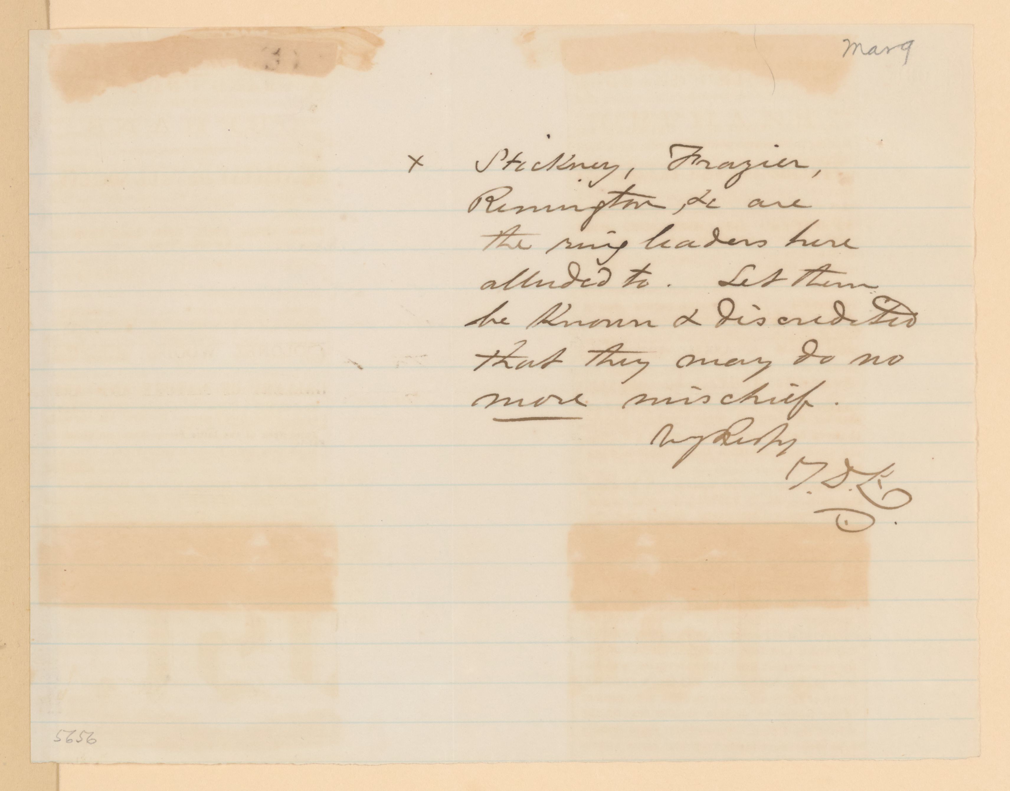 Scanned image of the current content page