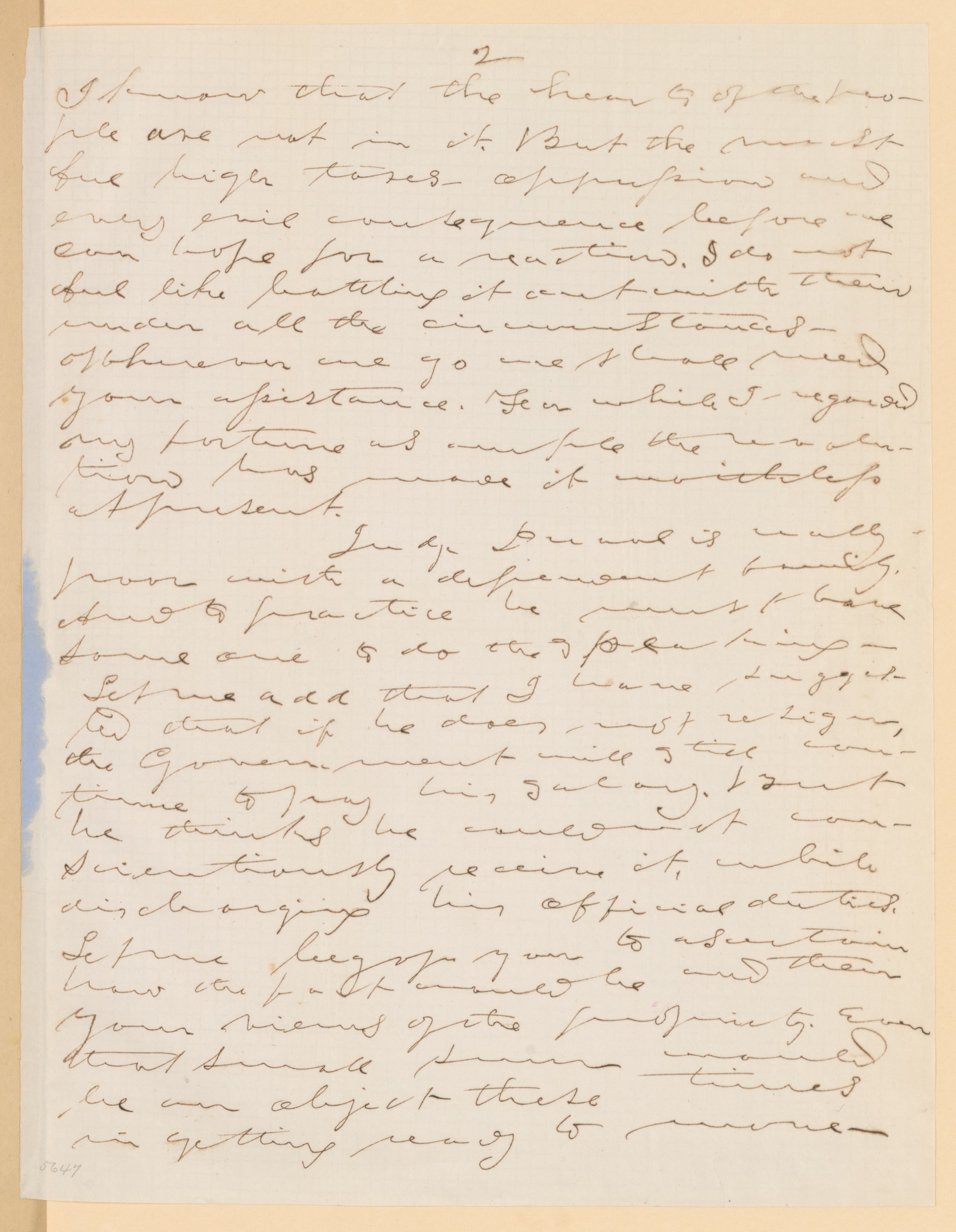 Scanned image of the current content page