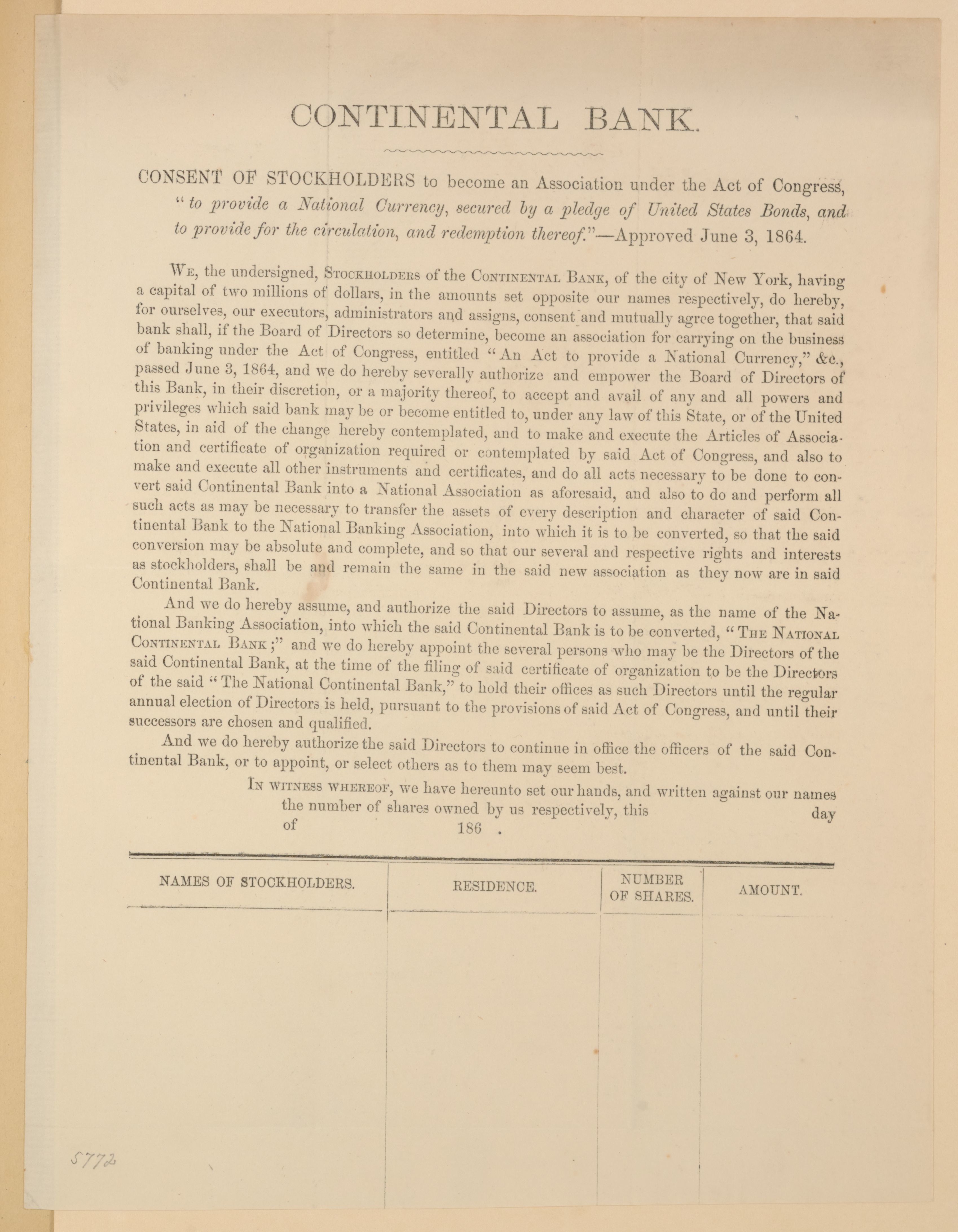 Scanned image of the current content page