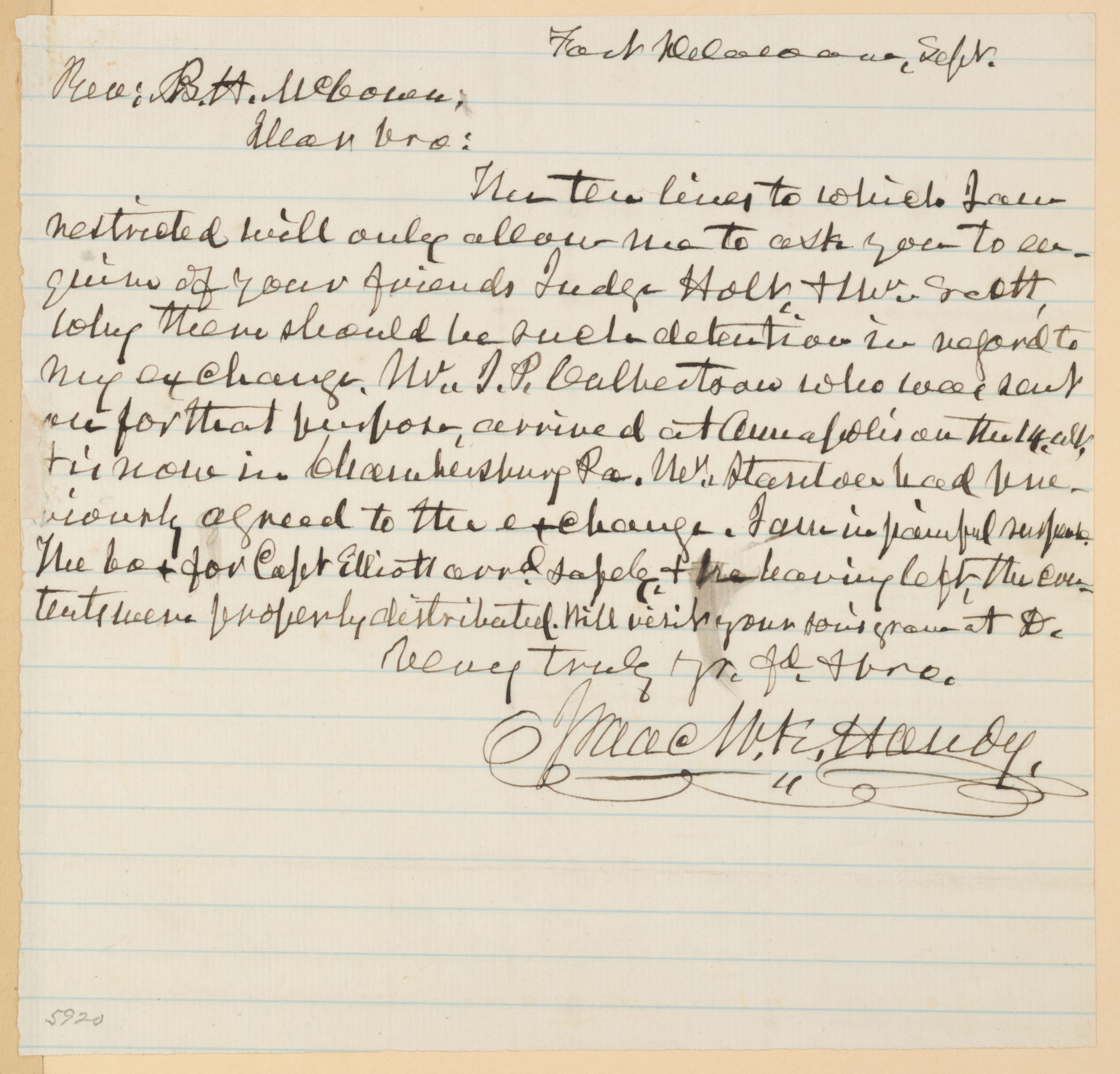 Scanned image of the current content page