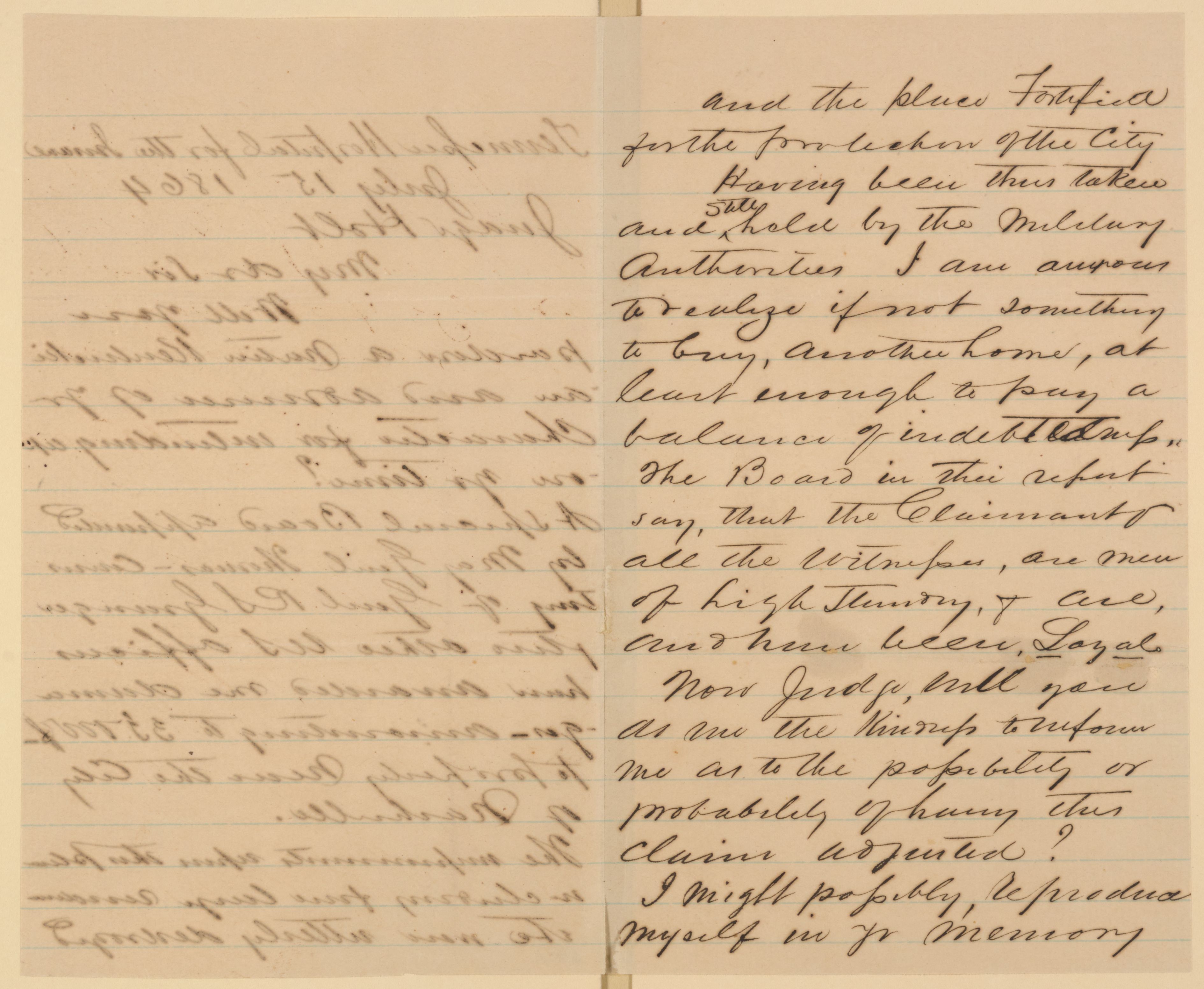 Scanned image of the current content page