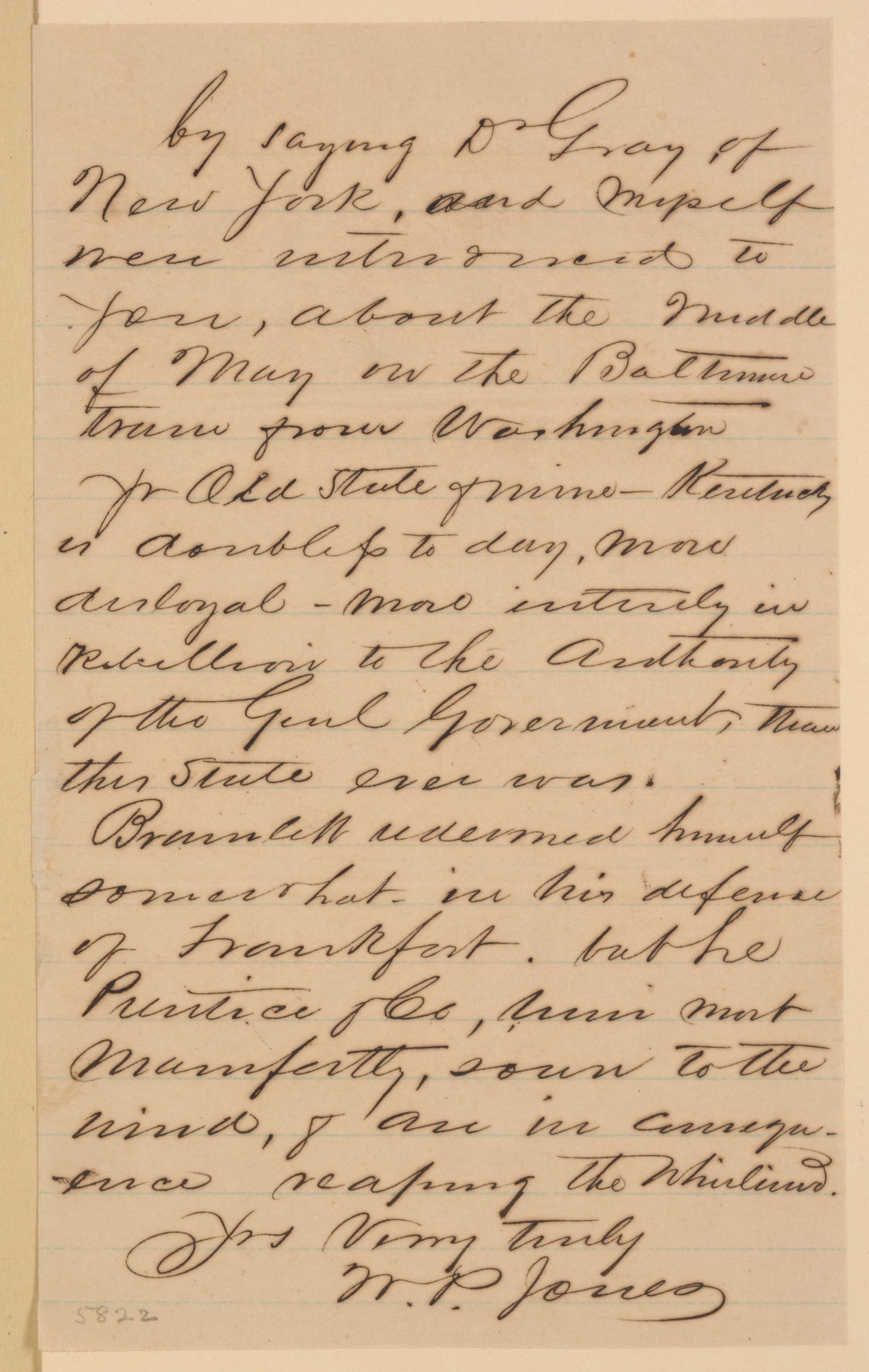 Scanned image of the current content page