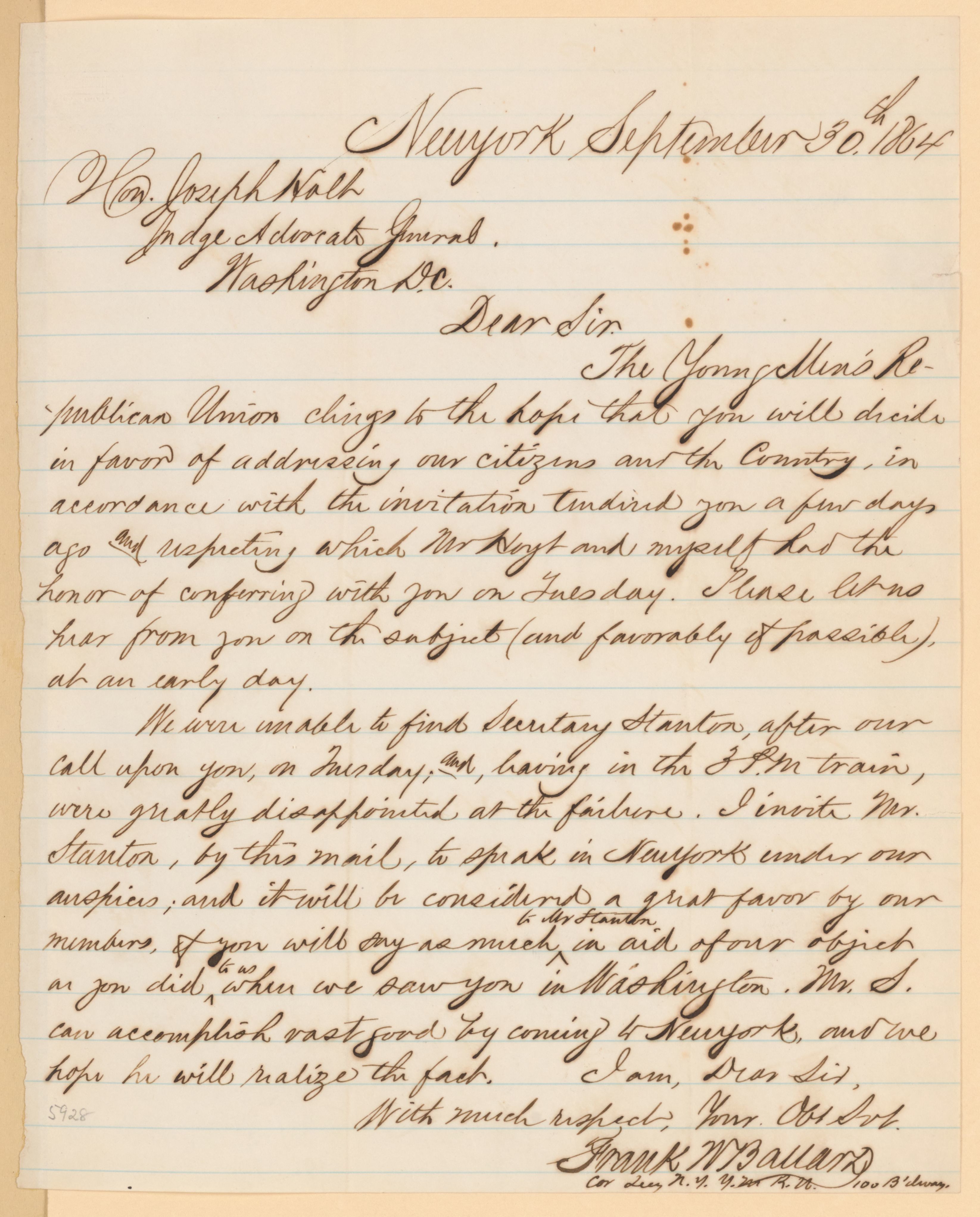 Scanned image of the current content page