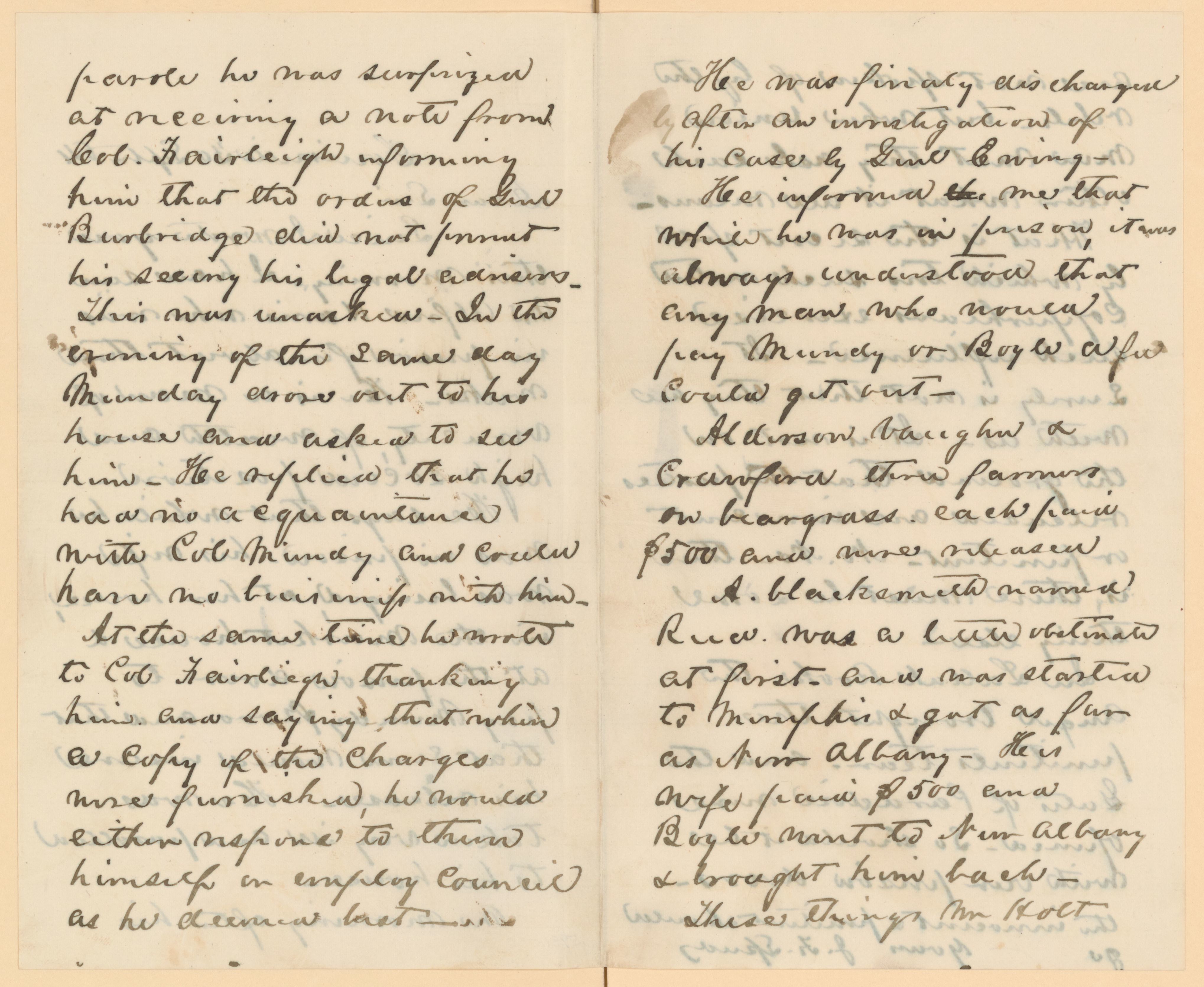 Scanned image of the current content page