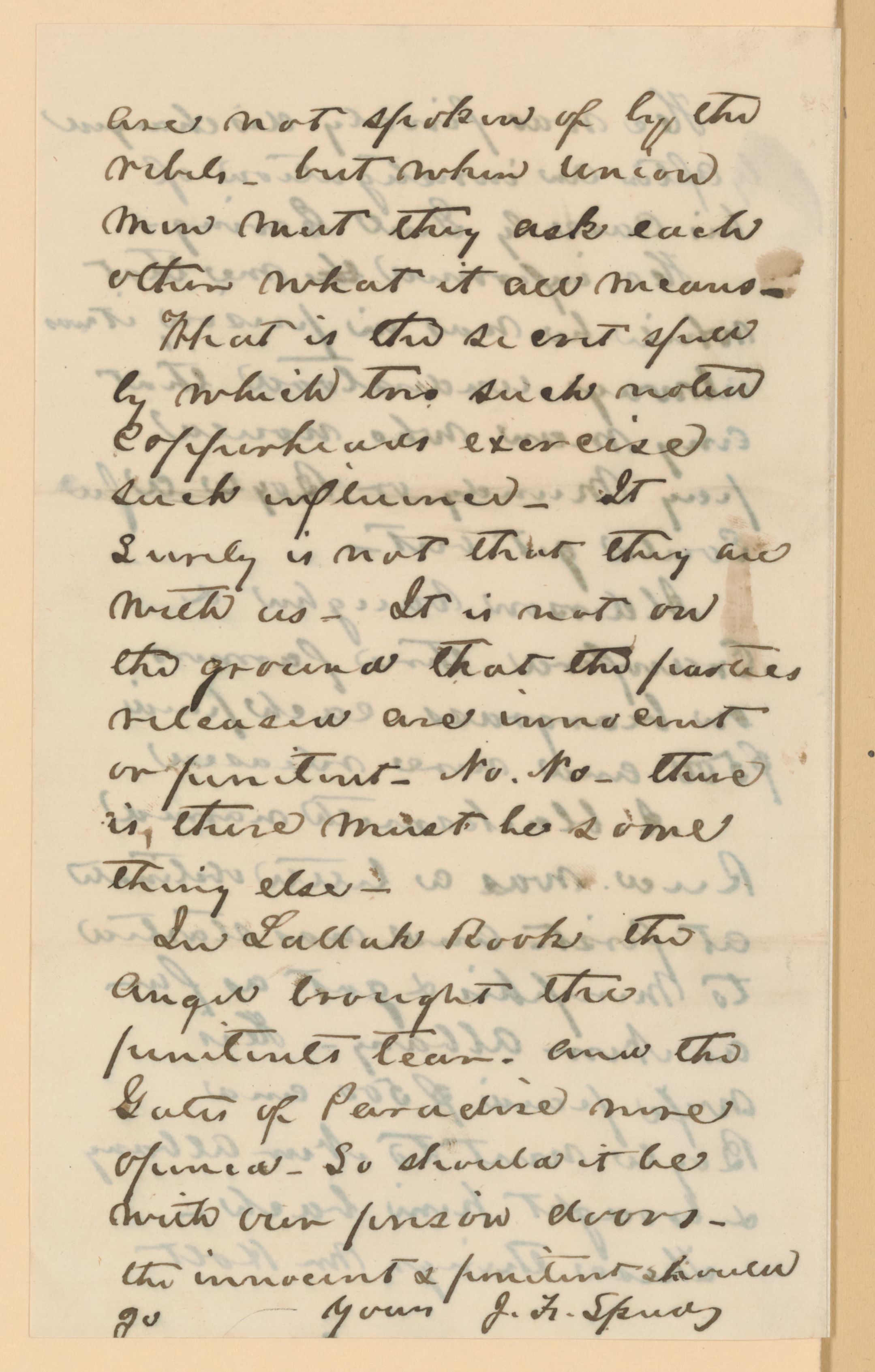 Scanned image of the current content page