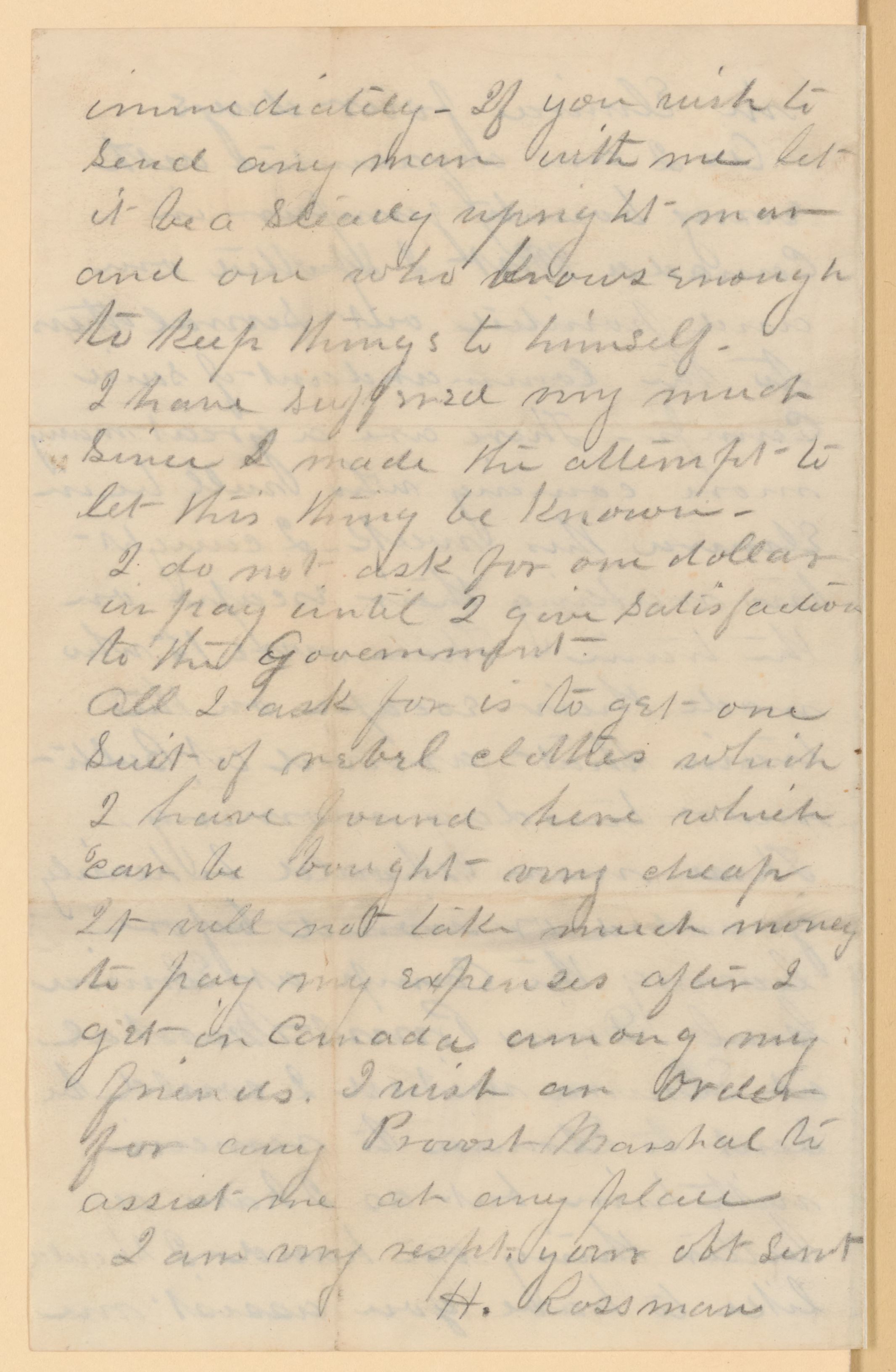 Scanned image of the current content page