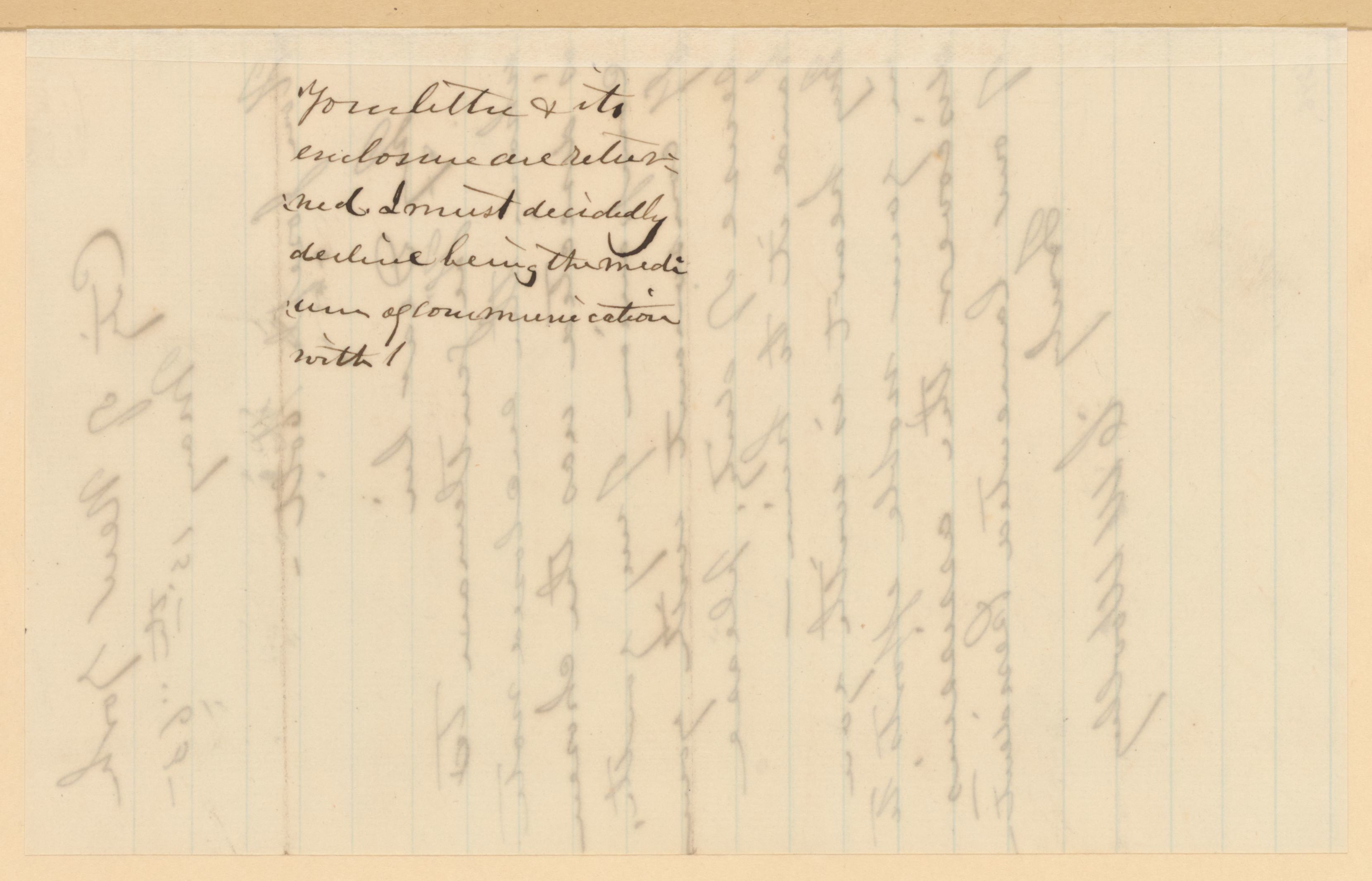 Scanned image of the current content page