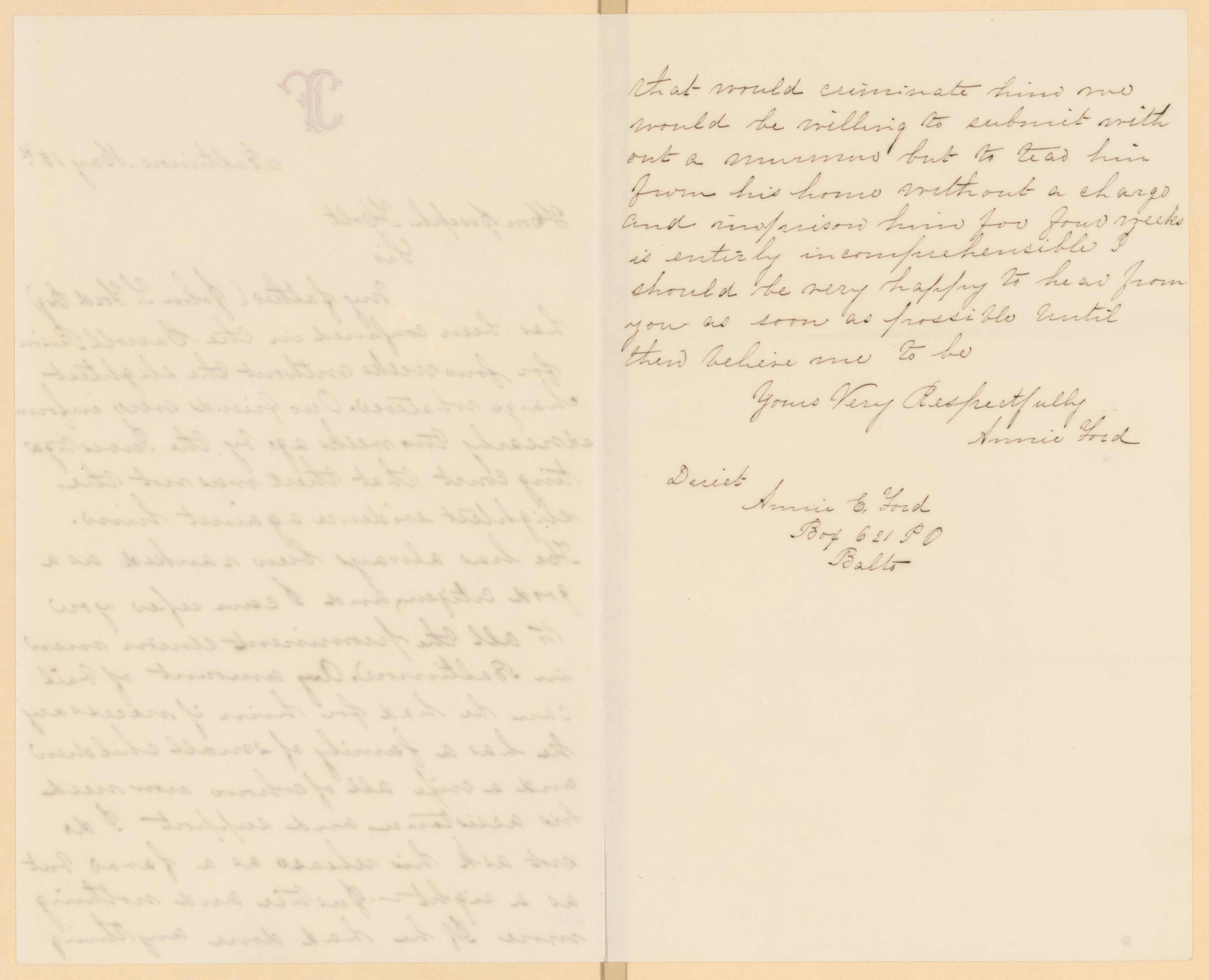 Scanned image of the current content page