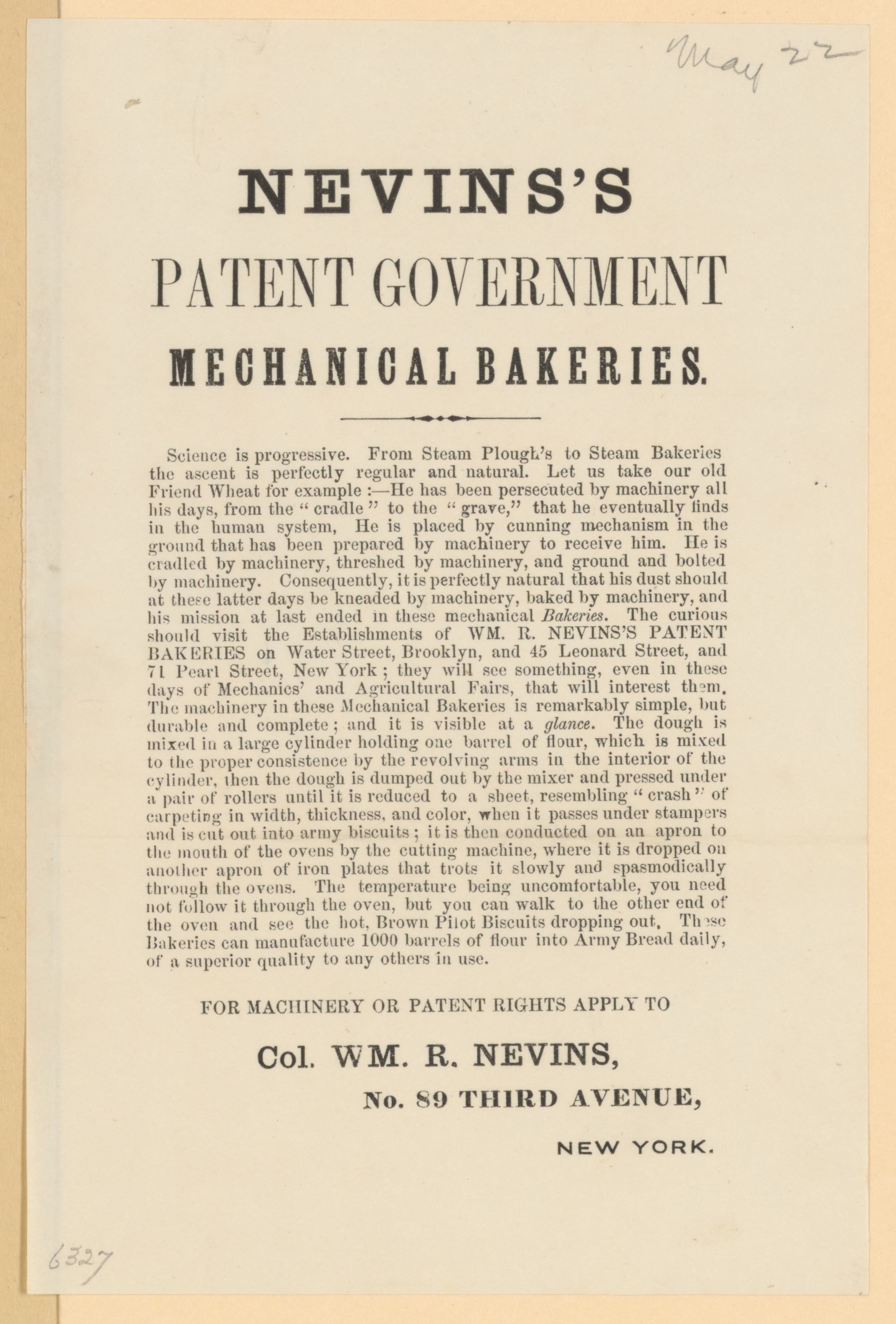 Scanned image of the current content page