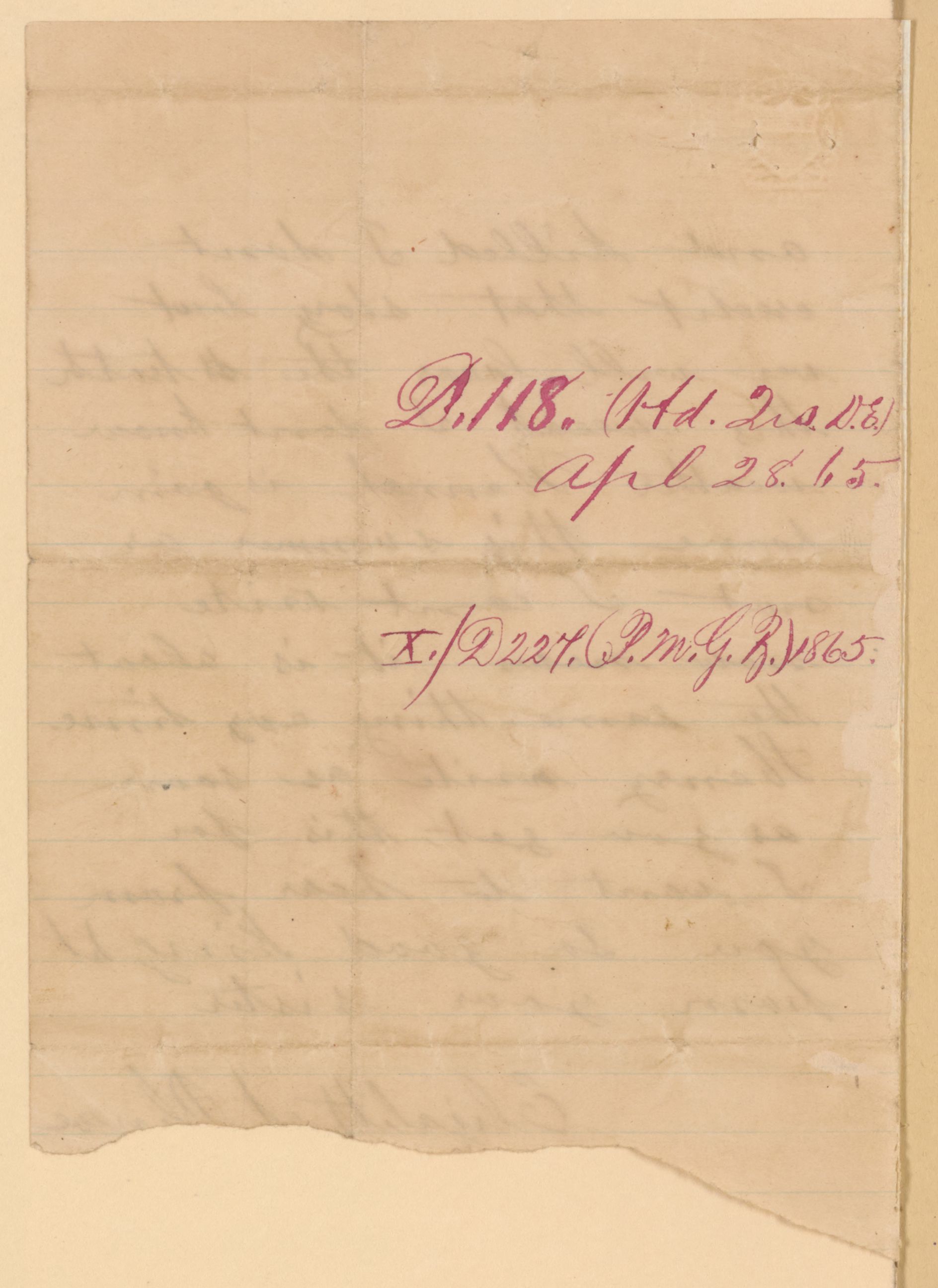 Scanned image of the current content page