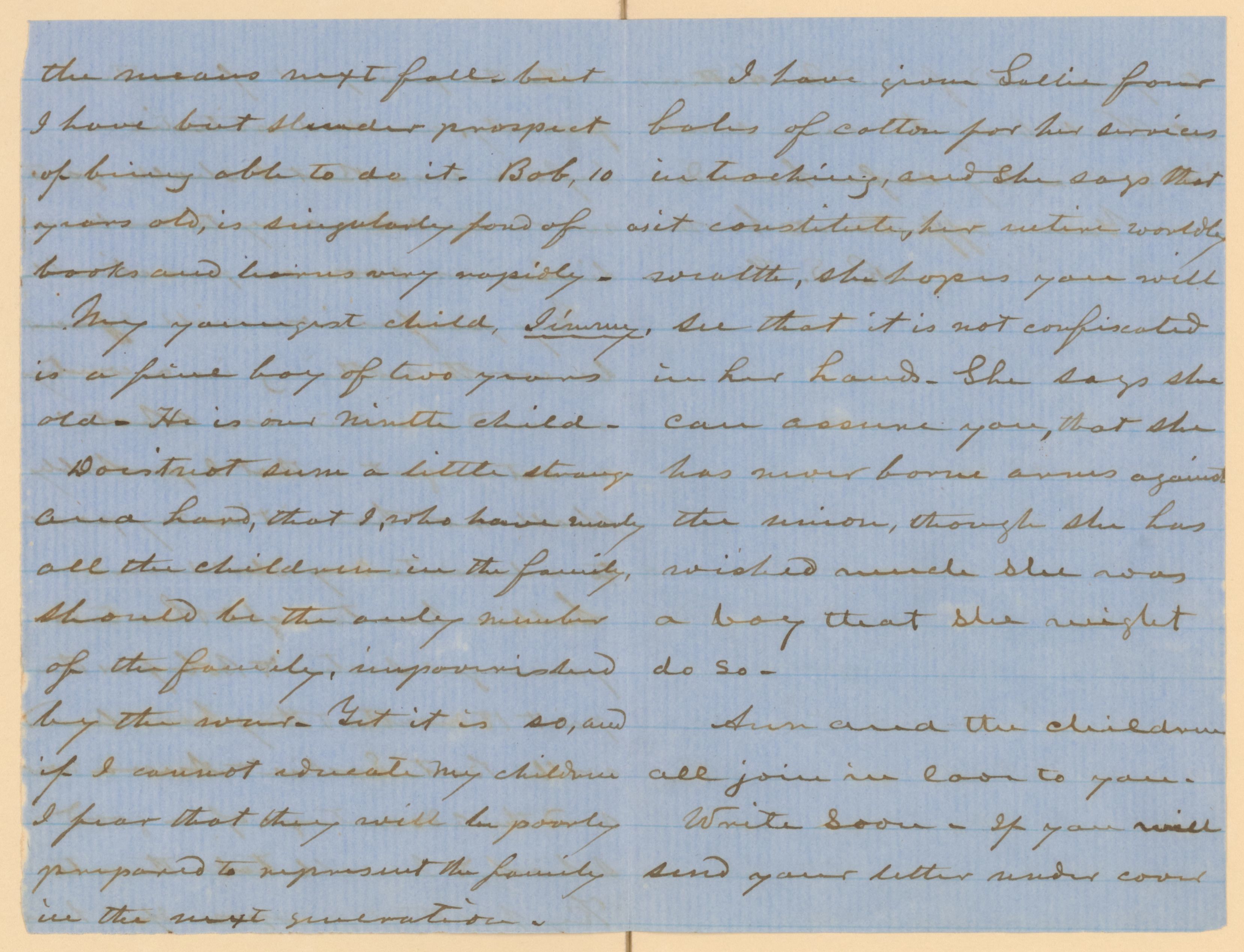 Scanned image of the current content page