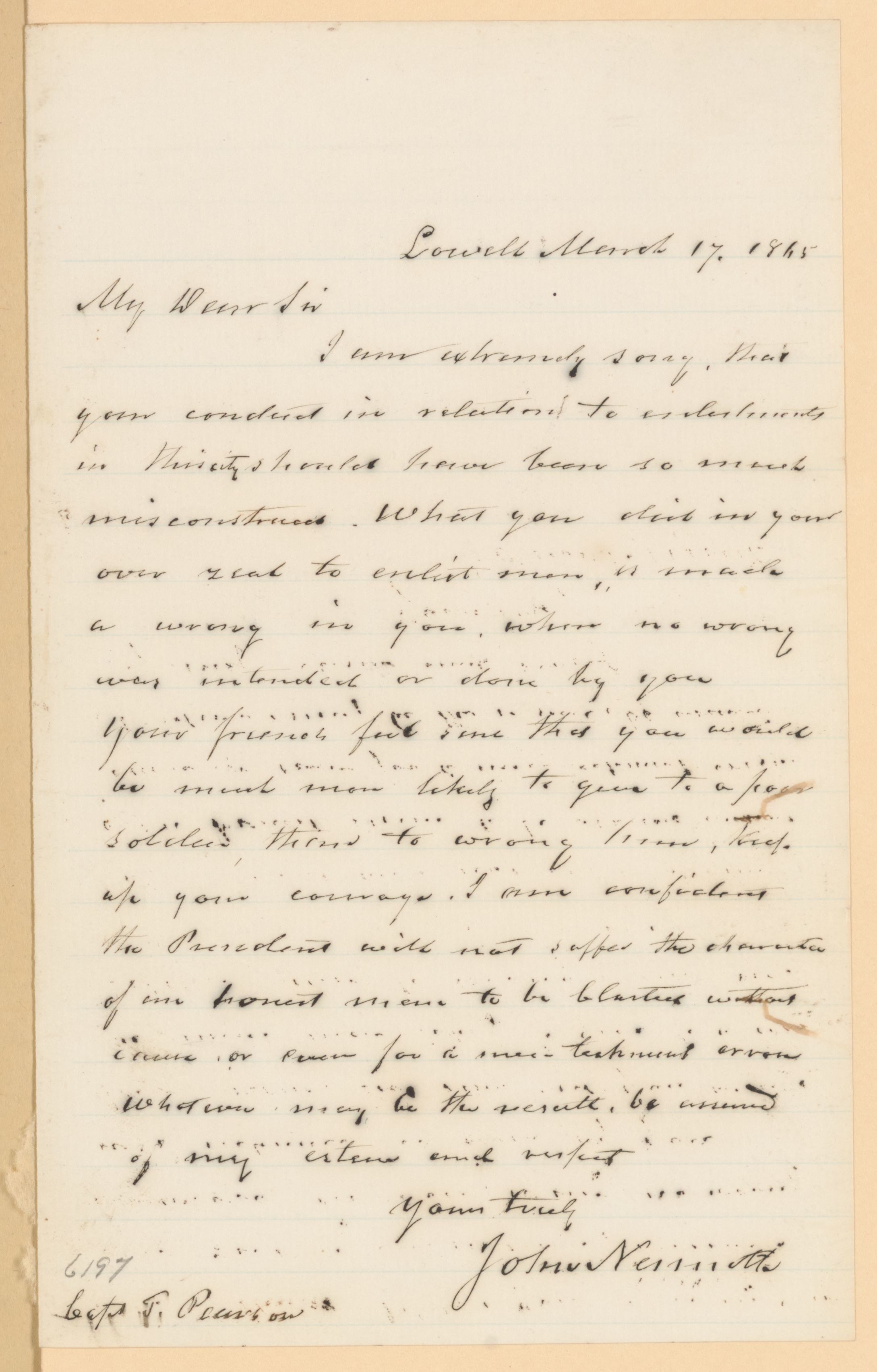 Scanned image of the current content page