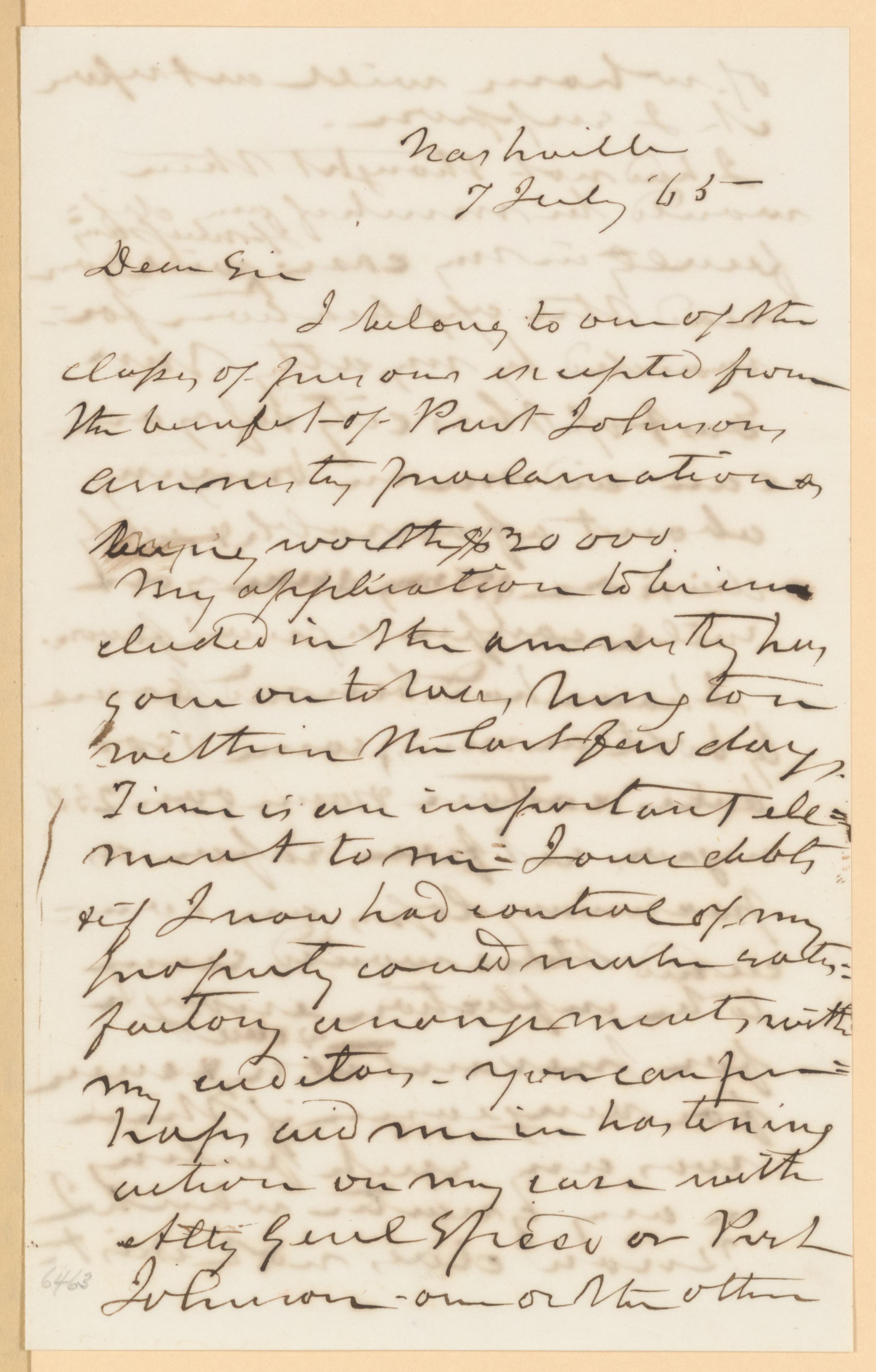 Scanned image of the current content page