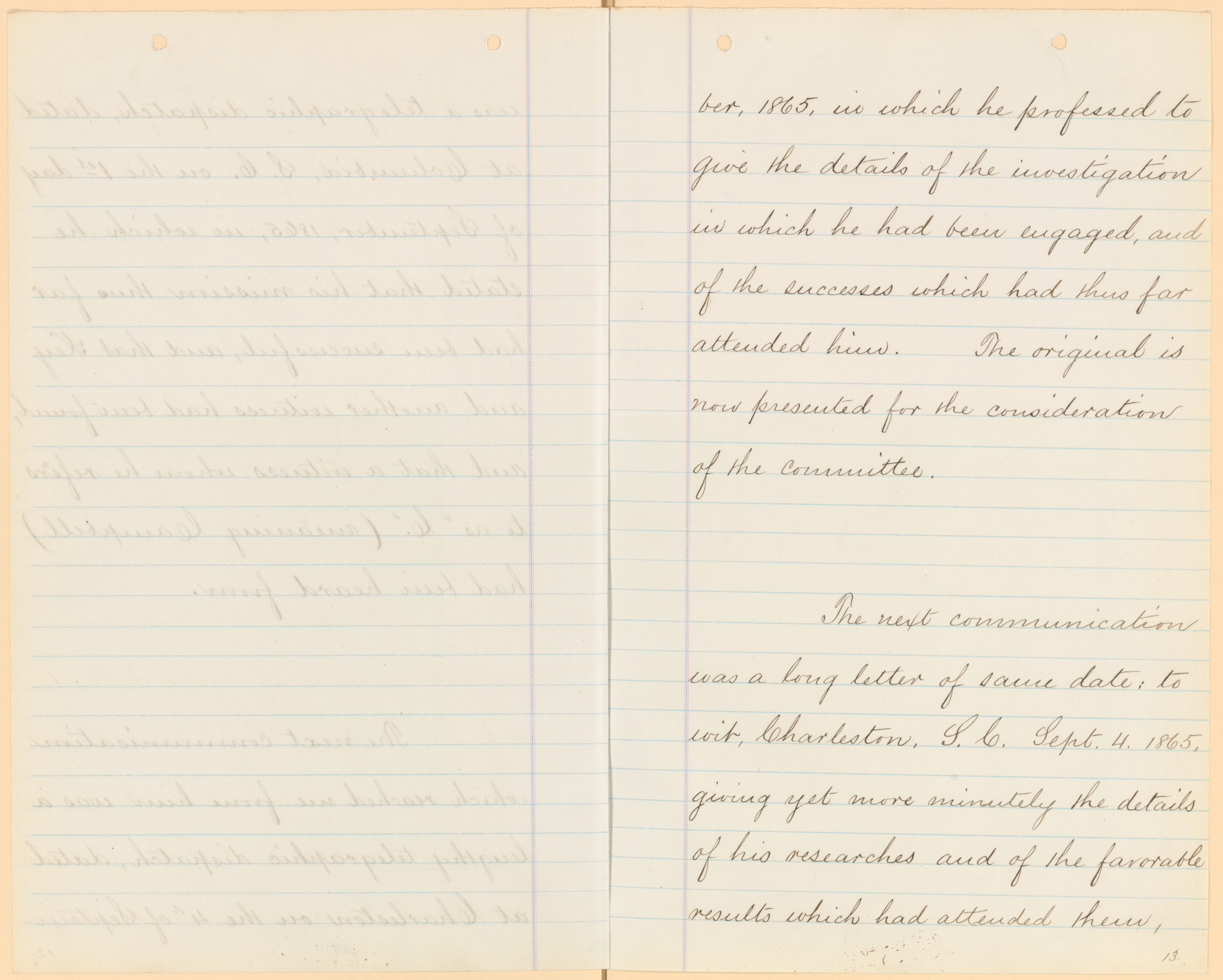 Scanned image of the current content page