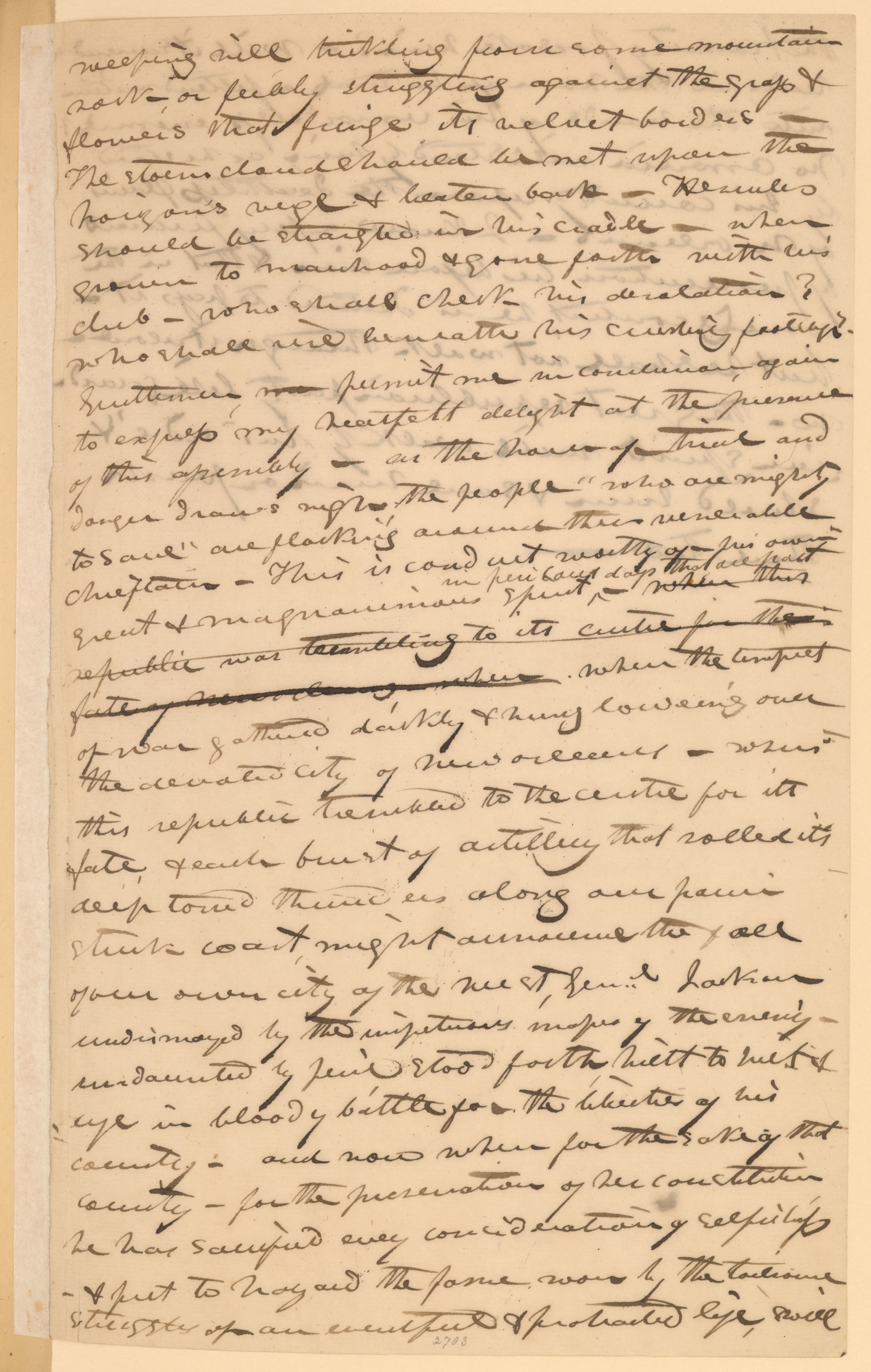 Scanned image of the current content page