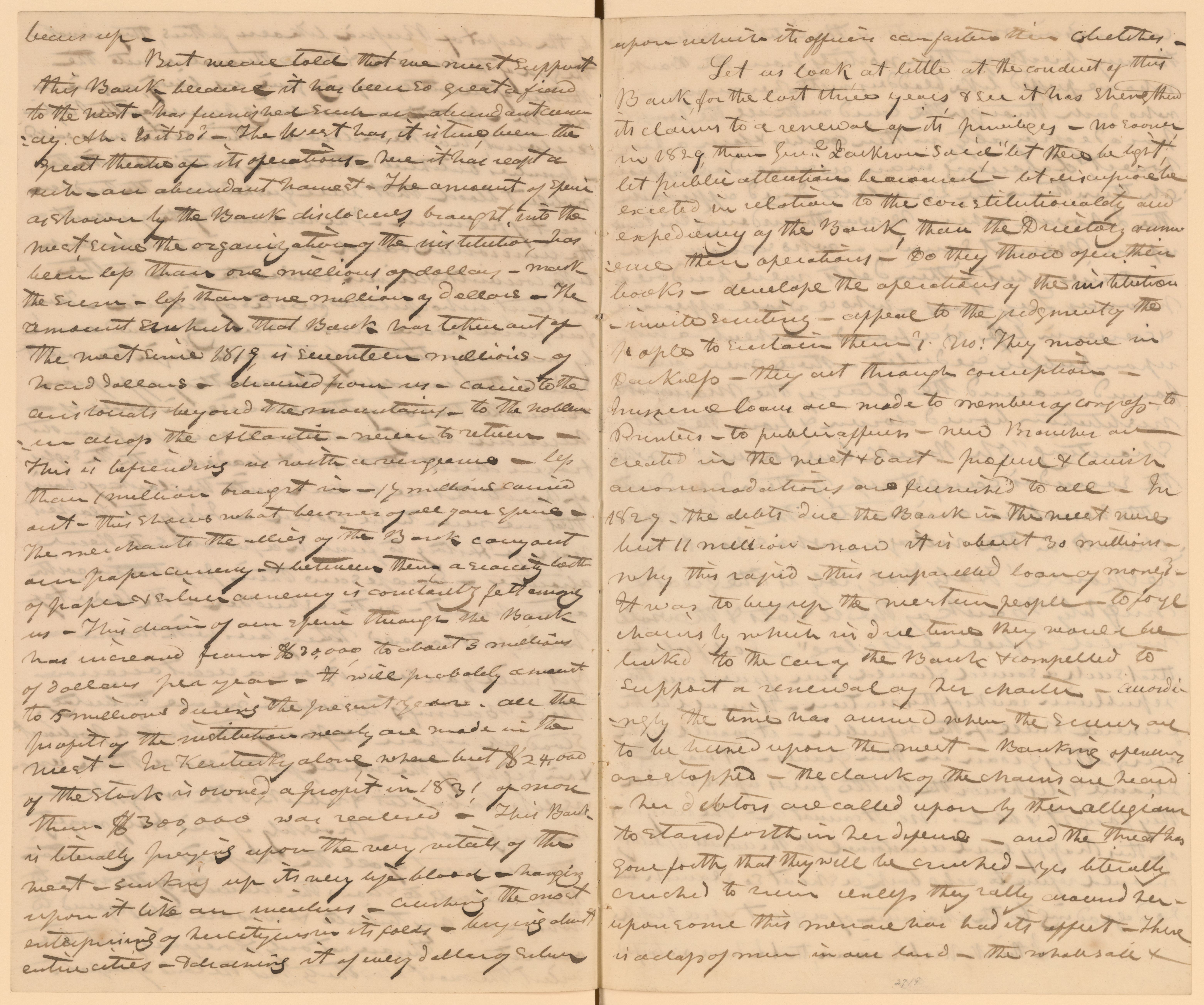 Scanned image of the current content page
