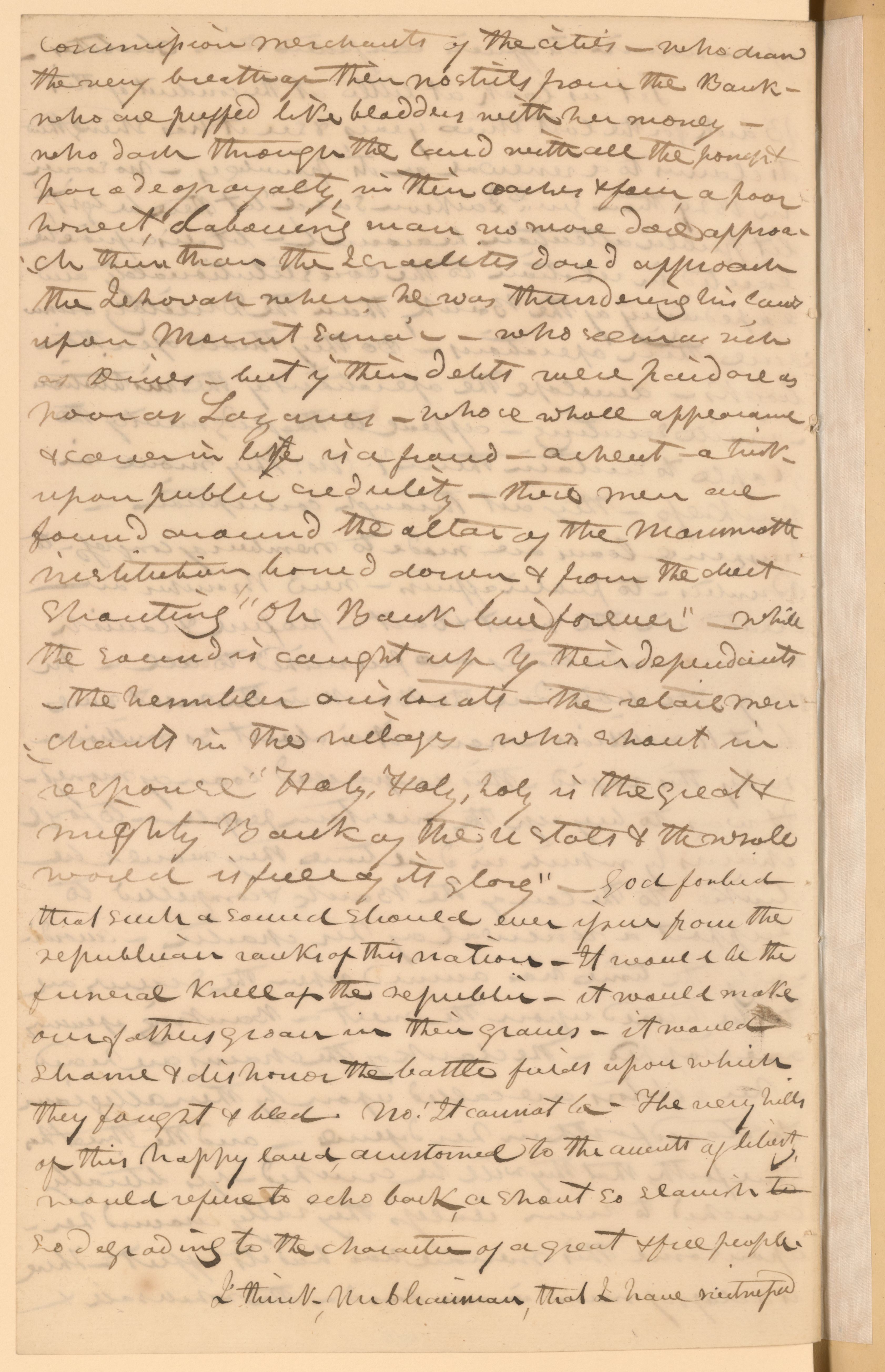 Scanned image of the current content page