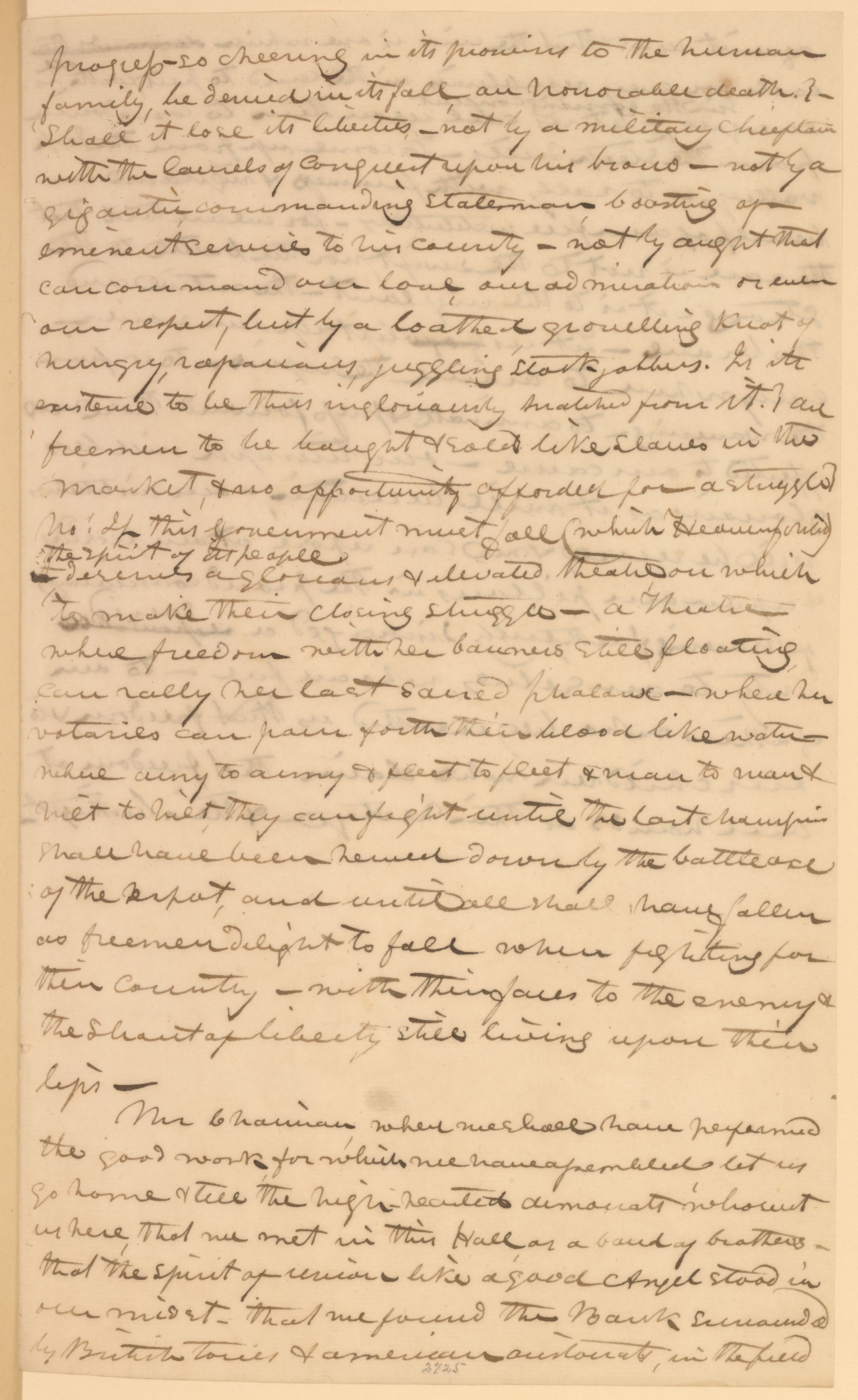 Scanned image of the current content page